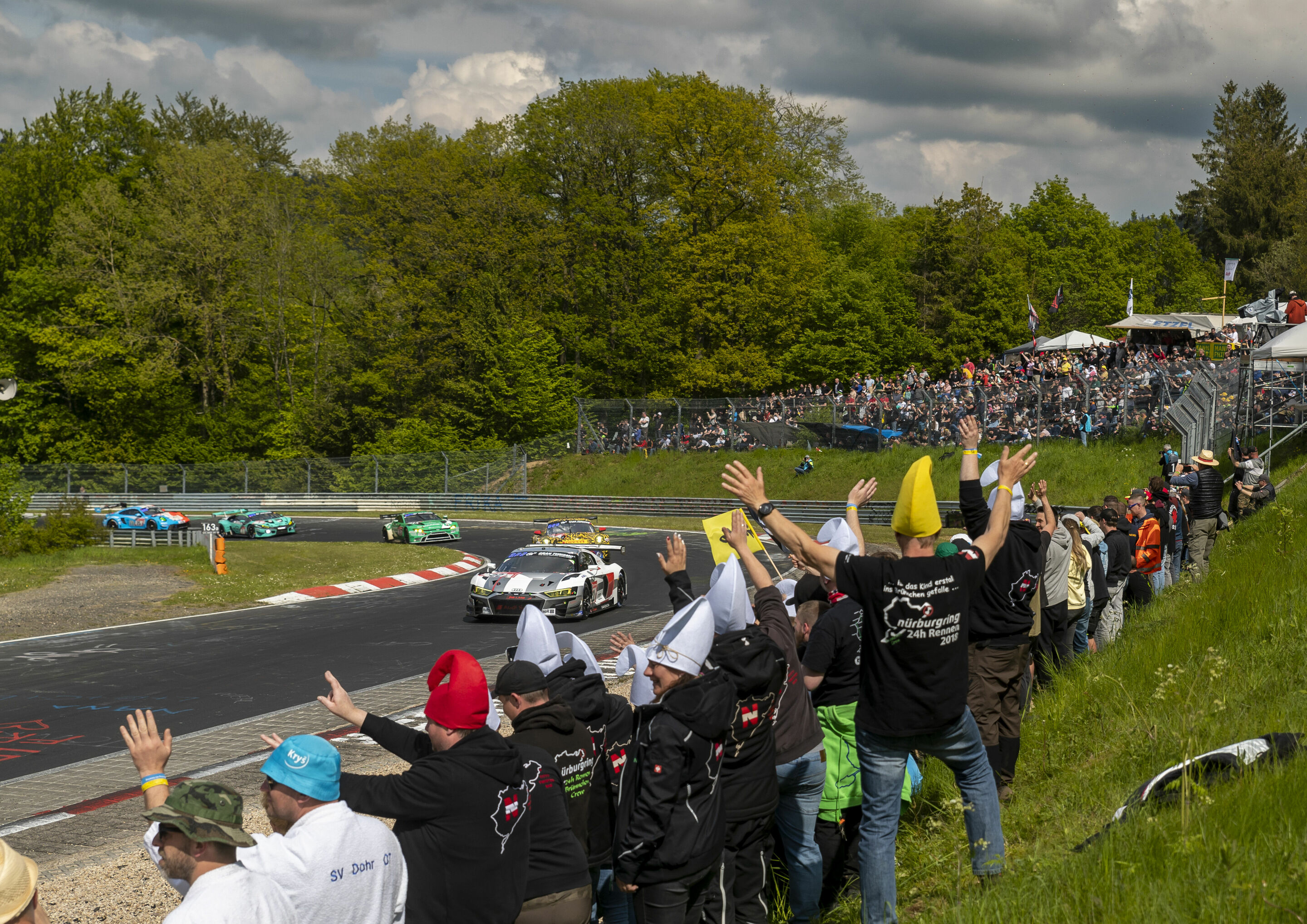 24h Nürburgring 2023 - Audi R8 LMS #22 (Audi Sport Team Car Collection), Luca Engstler/Max Hofer/Gilles Magnus/Dennis Marschall