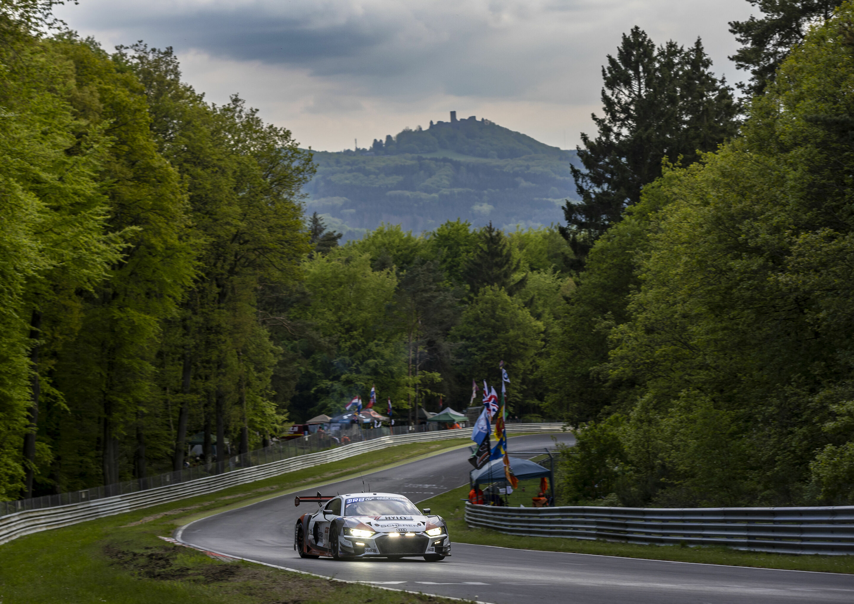 24h Nürburgring 2023 - Audi R8 LMS #1 (Audi Sport Team Scherer PHX), Mattia Drudi/Ricardo Feller/Dennis Lind/Frédéric Vervisch