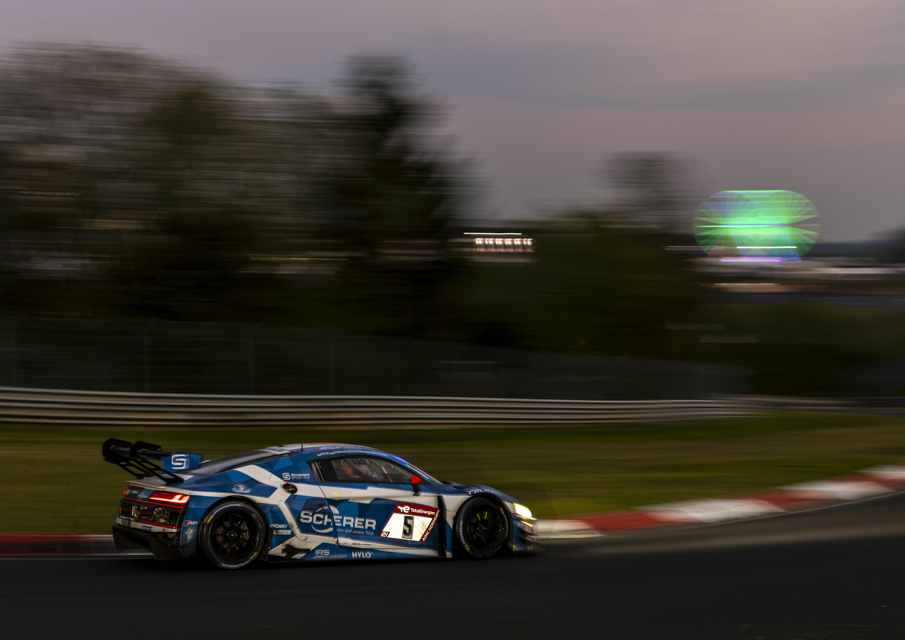 24h Nürburgring 2023 - Audi R8 LMS #5 (Scherer Sport PHX), Vincent Kolb/Alexander Sims/Frank Stippler/Renger van der Zande