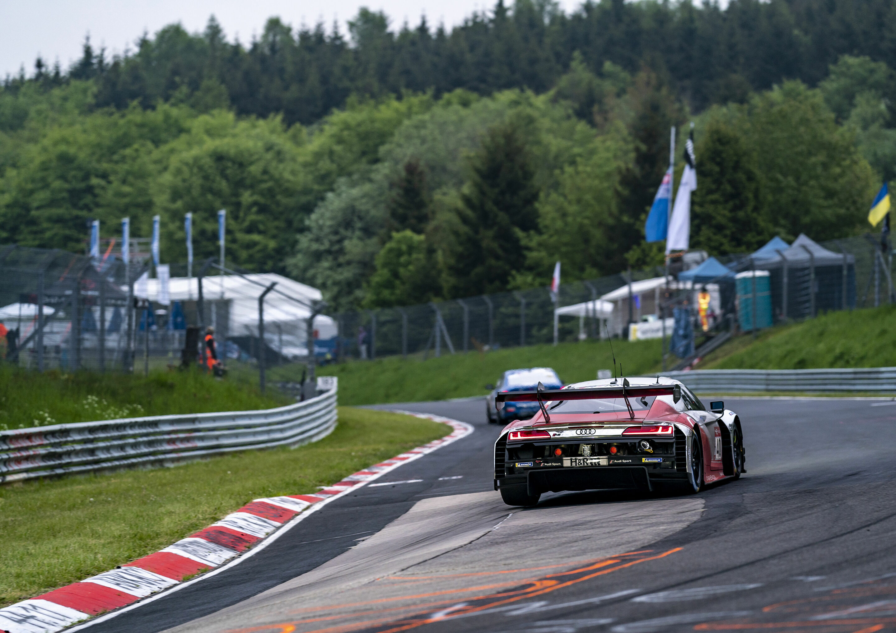 24h Nürburgring 2023 - Audi R8 LMS #40 (Audi Sport Team Scherer PHX), Mike Rockenfeller/Timo Scheider/Martin Tomczyk