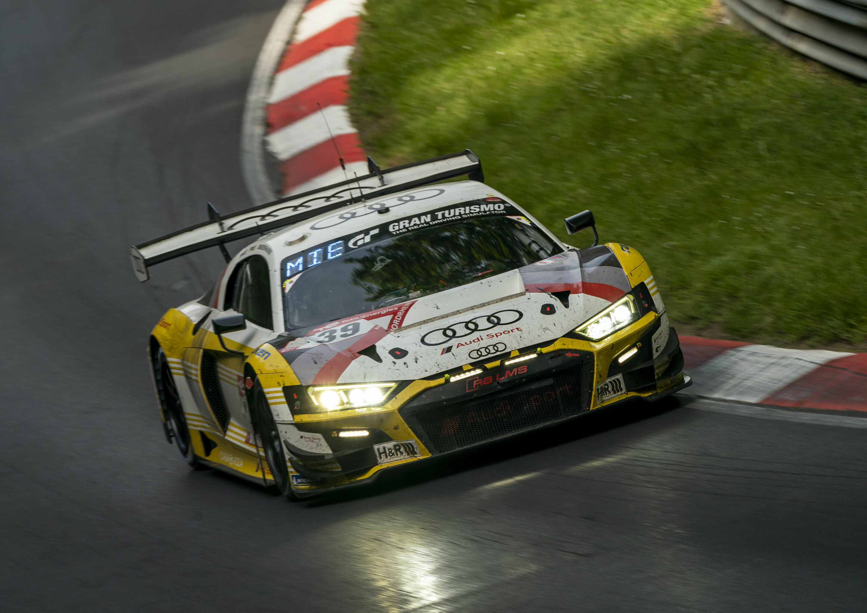 24h Nürburgring 2023 - Audi R8 LMS #39 (Audi Sport Team Land), Christopher Haase/Christopher Mies/Patric Niederhauser