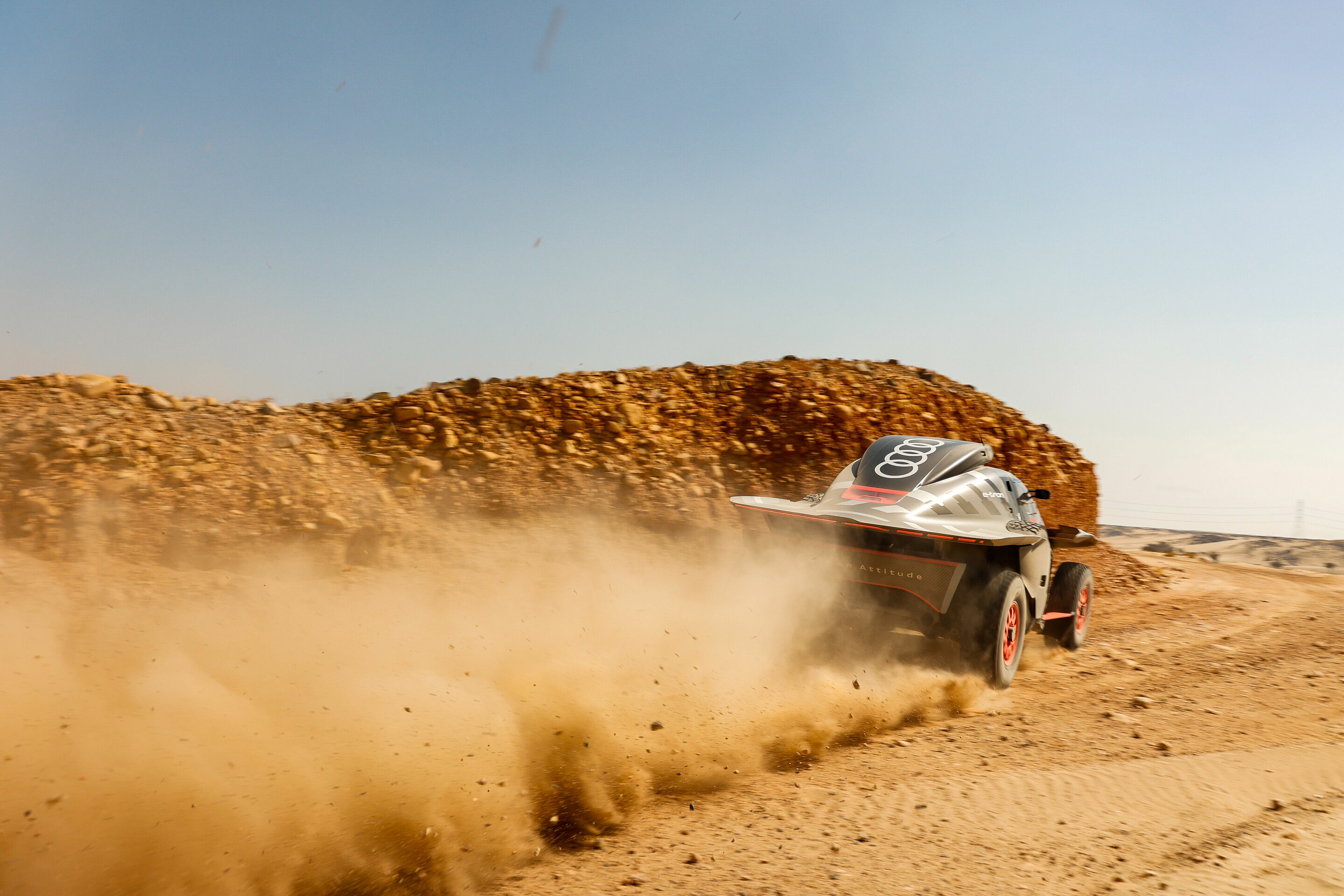 Dakar-Test Saudi-Arabien, Mai 2023 - Audi RS Q e-tron