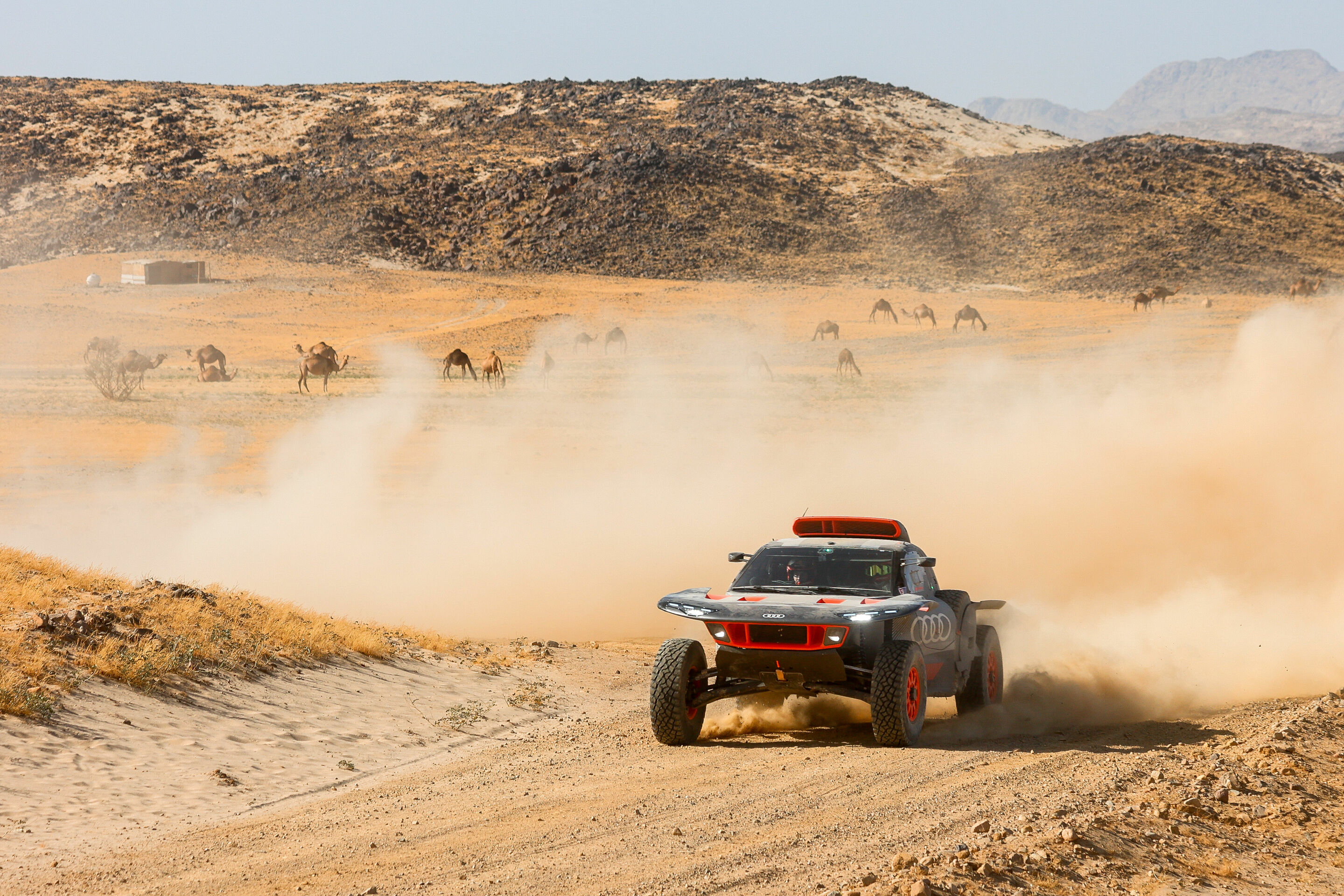 Dakar test Saudi Arabia, May 2023 - Audi RS Q e-tron