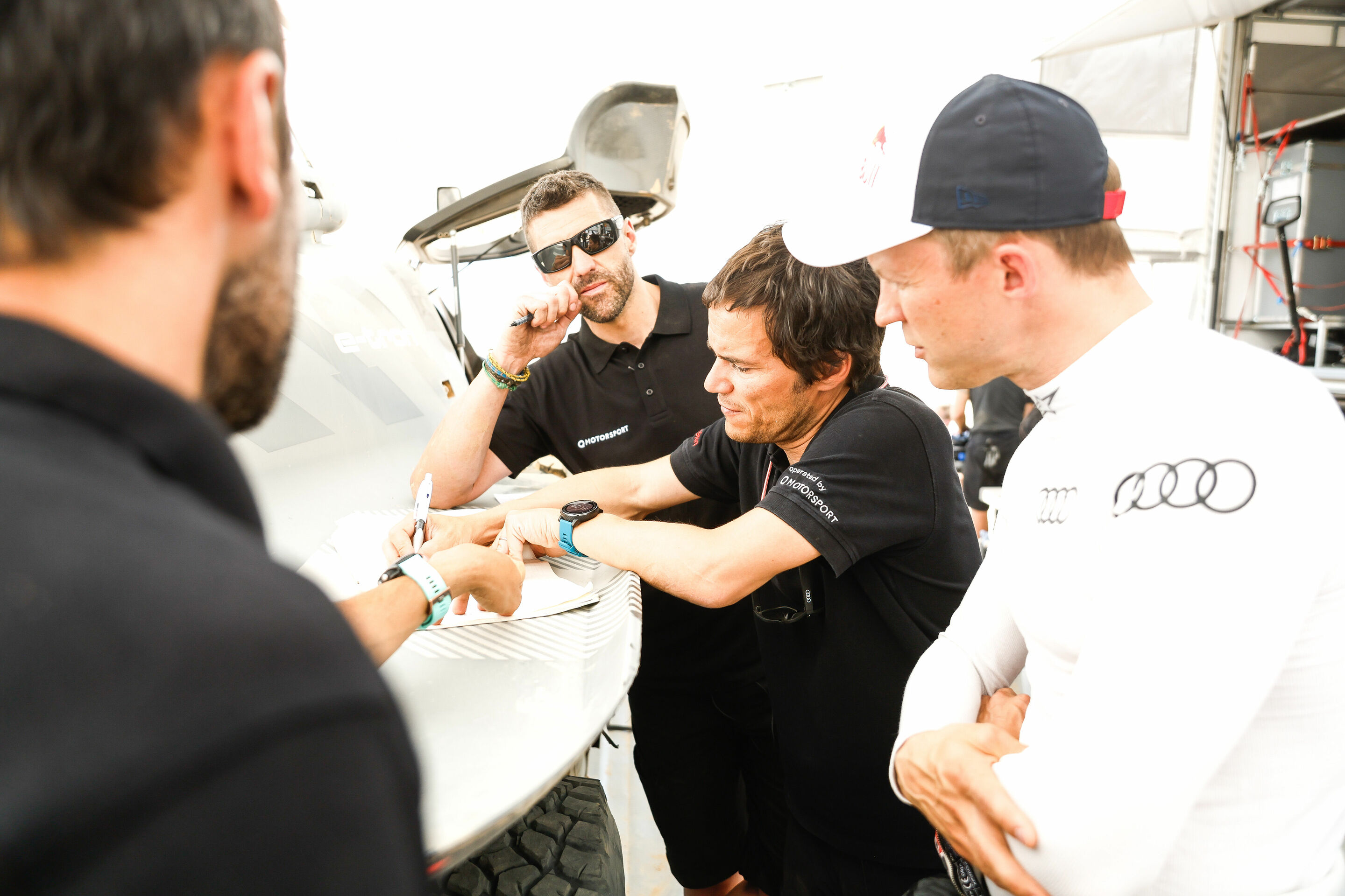 Dakar test Saudi Arabia, May 2023 - Andrés Castillo Rivera, Daniel Gratacós, Mattias Ekström