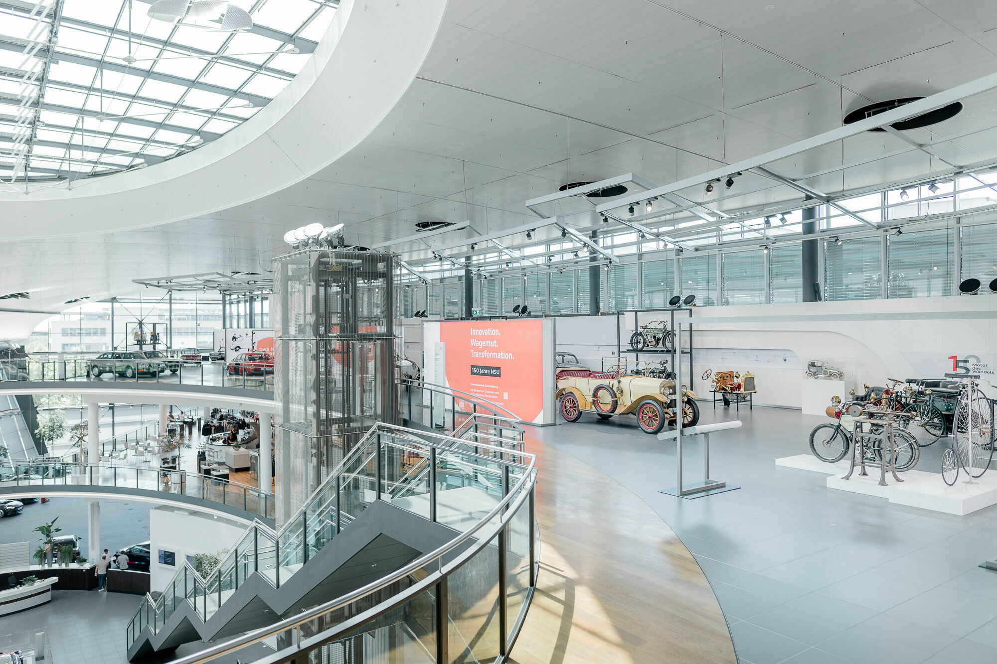 New special exhibition on the traditional brand NSU - The special exhibition “Innovation. Wagemut. Transformation. 150 Jahre NSU,” created by Audi Tradition and the Deutsches Zweirad- und NSU-Museum Neckarsulm, will be on display from June 14, 2023 to...