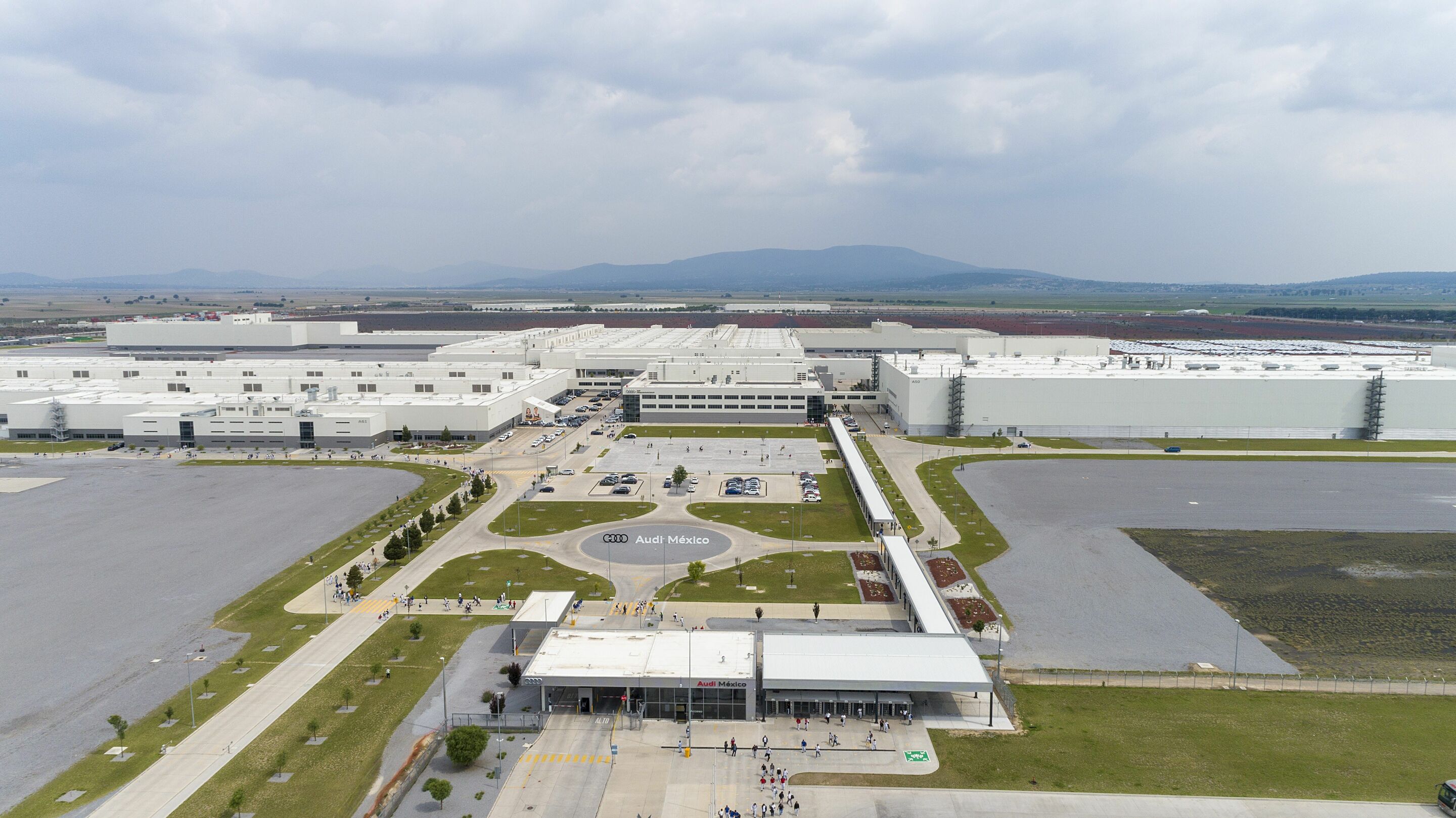 Audi México - Aerial view