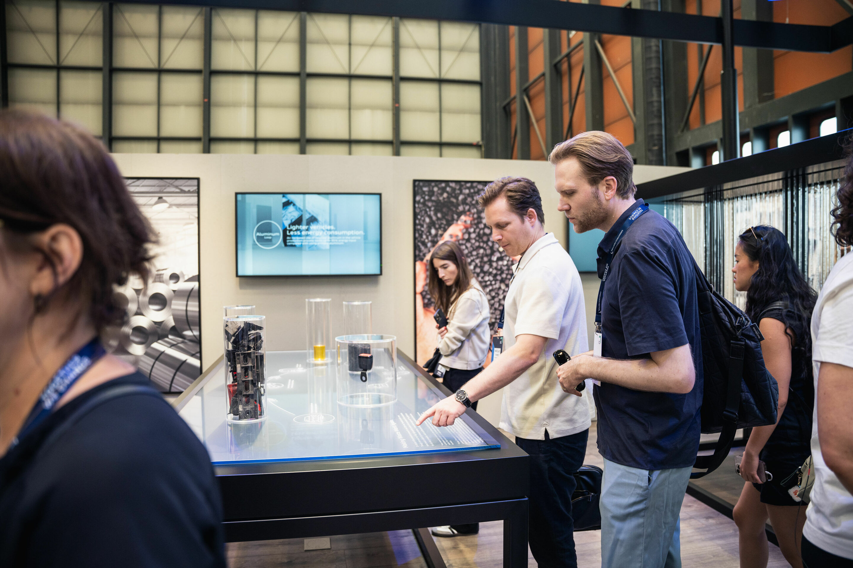 Audi at the GREENTECH FESTIVAL 2023 in Berlin - Innovations relating to circular economy are the focus of Audi's presence at one of Europe's largest sustainability forums. In dialogue with guests, Audi experts gave insights into decarbonization in production...