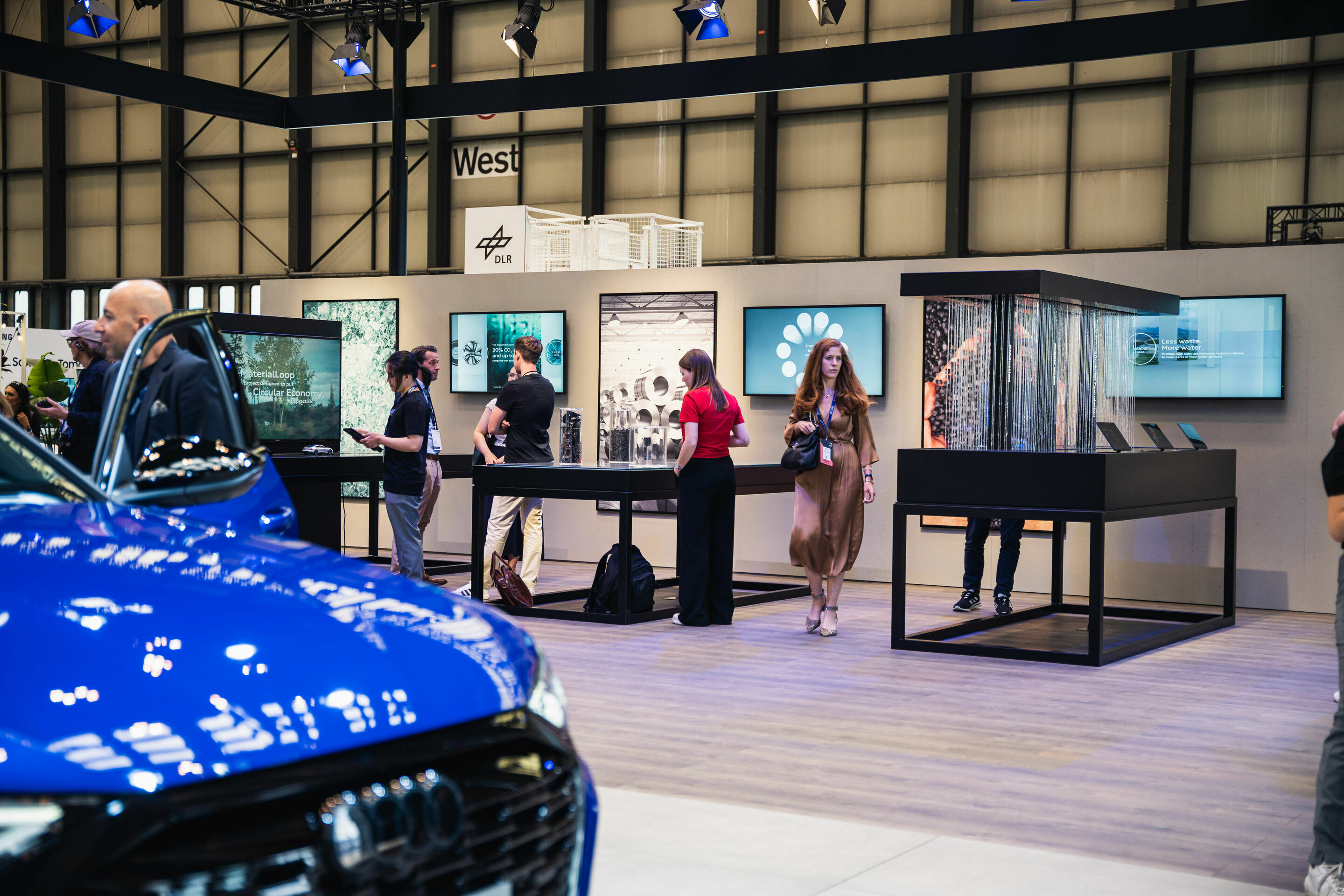 Audi at the GREENTECH FESTIVAL 2023 in Berlin: - Innovations relating to circular economy are the focus of Audi's presence at one of Europe's largest sustainability forums. In dialogue with guests, Audi experts gave insights into decarbonization in production...