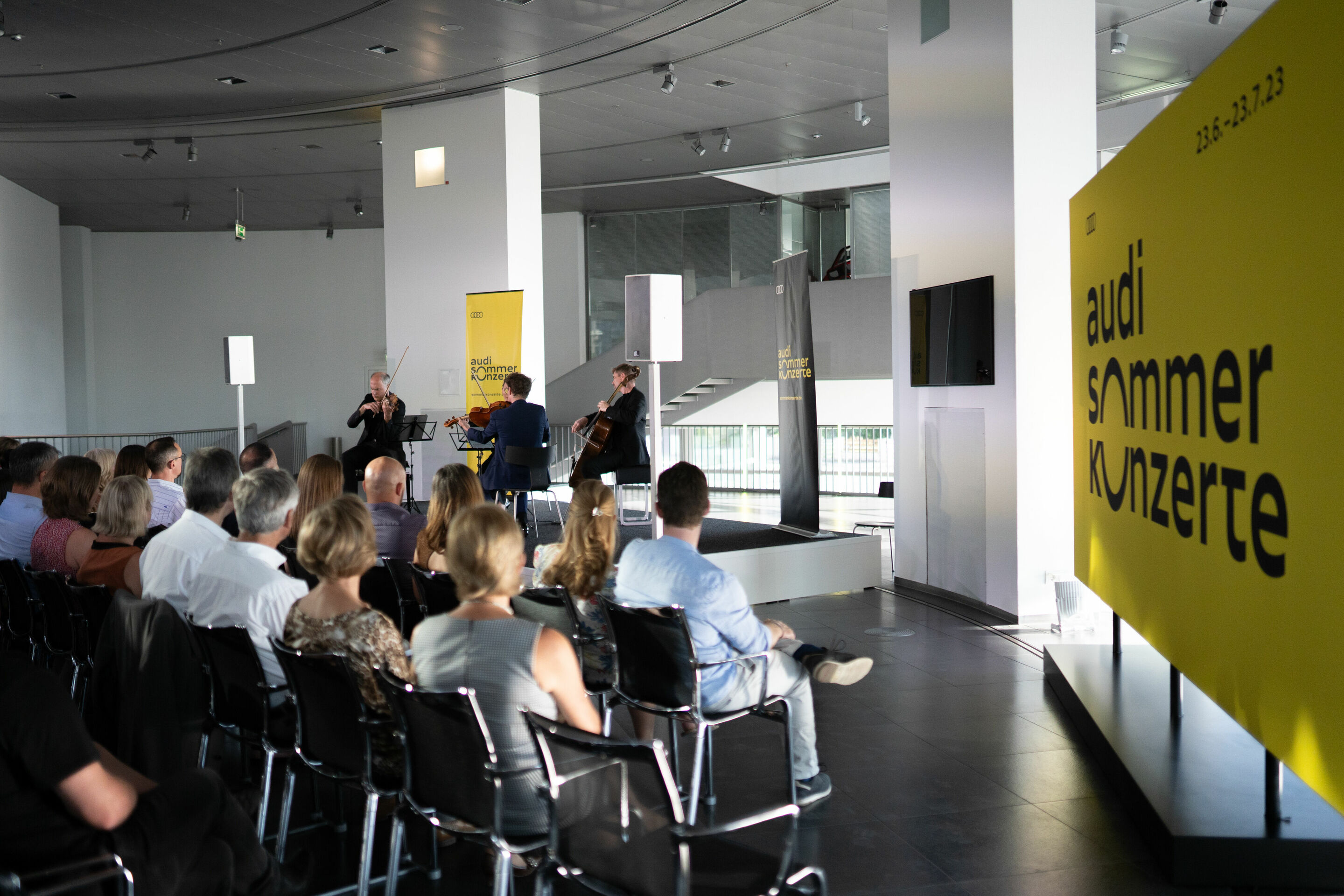 Audi Sommerkonzerte 2023 - Signum Quartett im museum mobile
