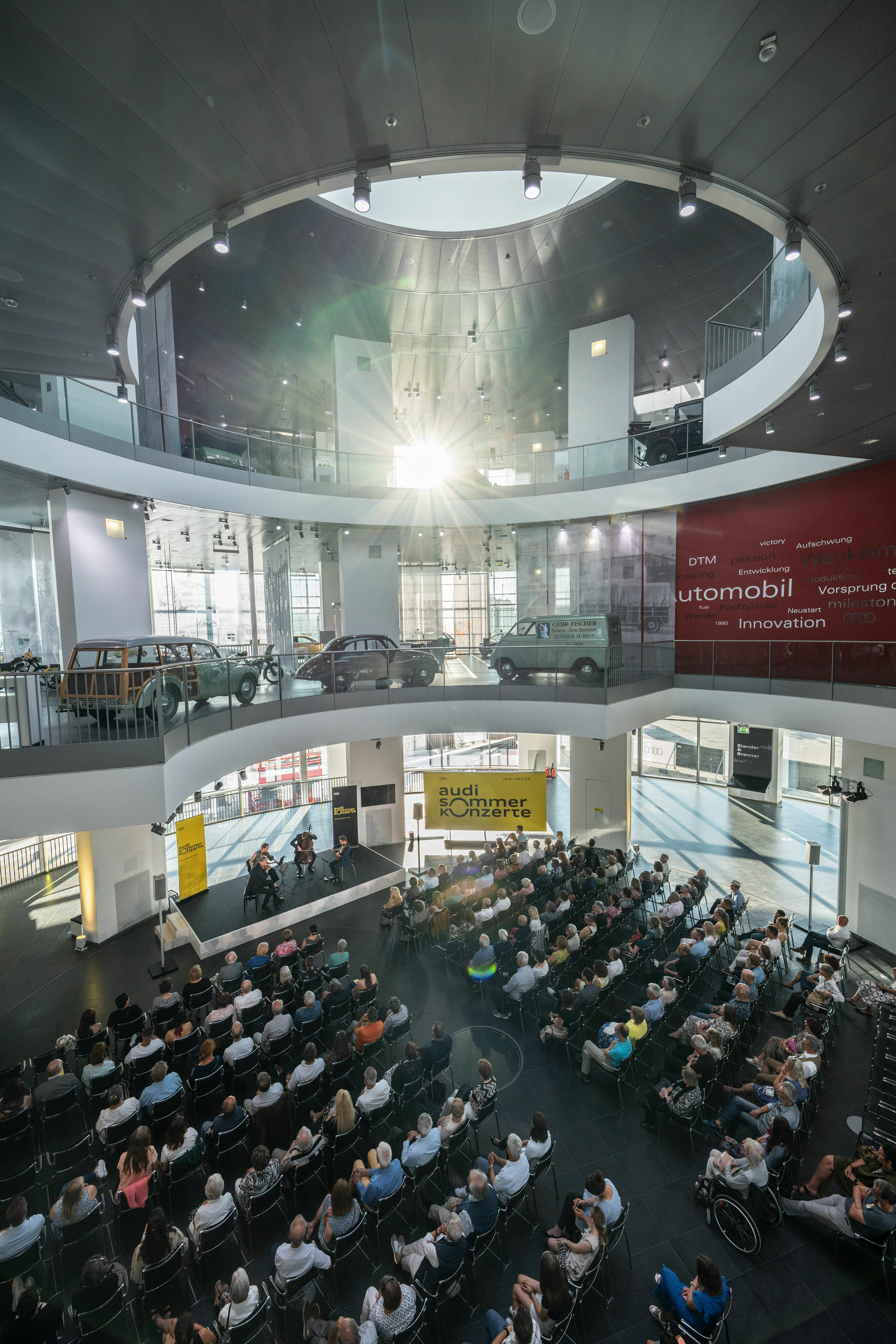 Audi Sommerkonzerte 2023 - Signum Quartett im museum mobile
