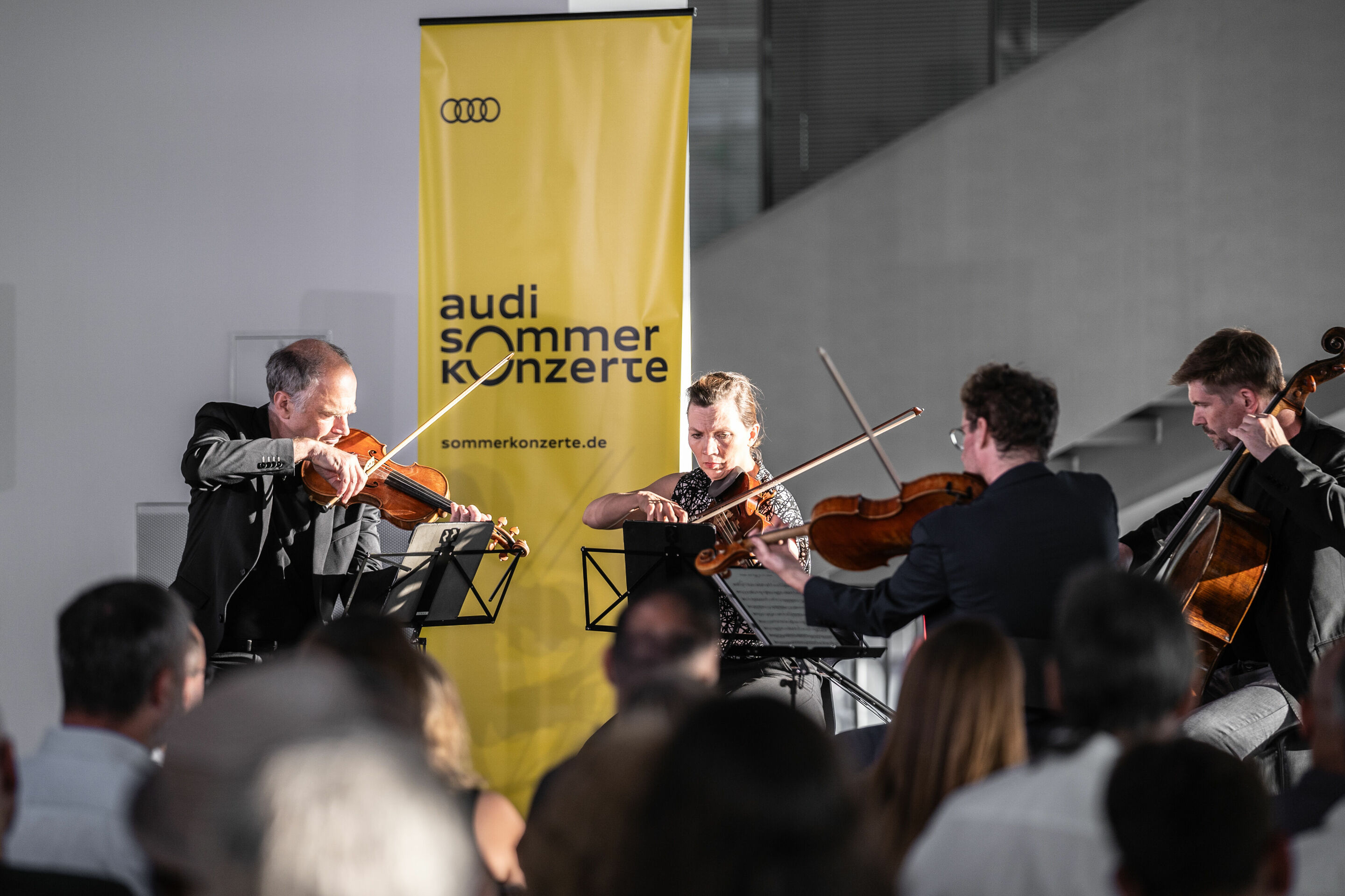 Audi Sommerkonzerte 2023 - Signum Quartett im museum mobile