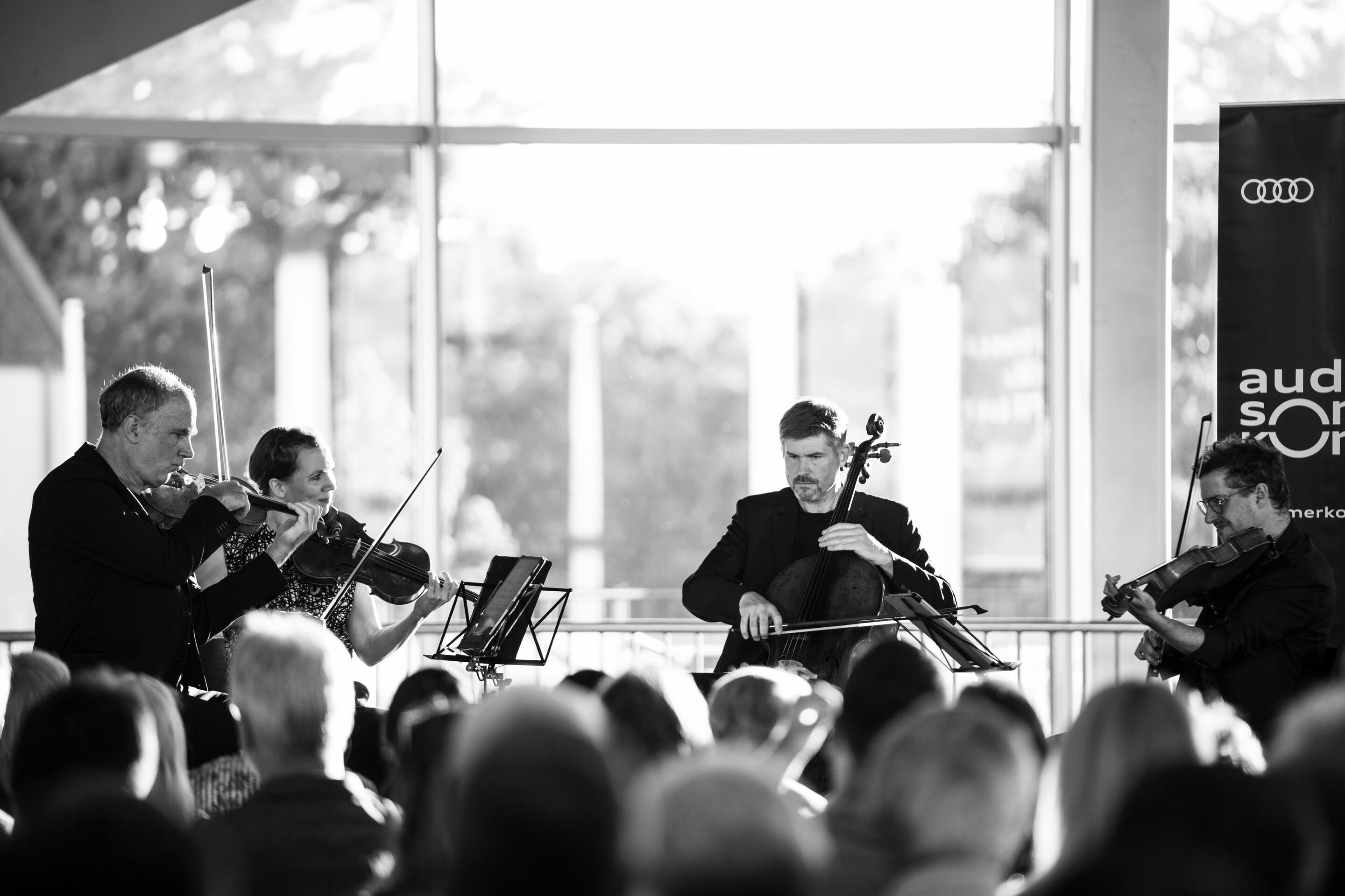 Audi Sommerkonzerte 2023 - Signum Quartett im museum mobile