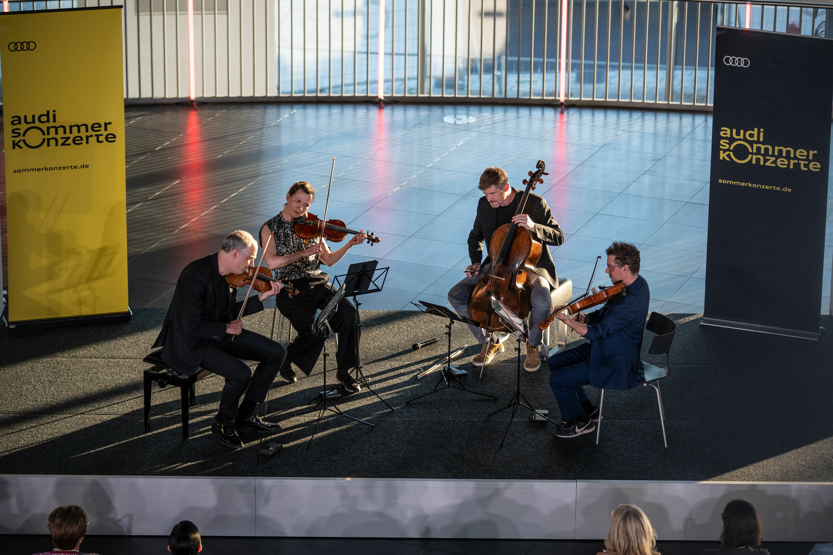 Audi Sommerkonzerte 2023 - Signum Quartet at museum mobile