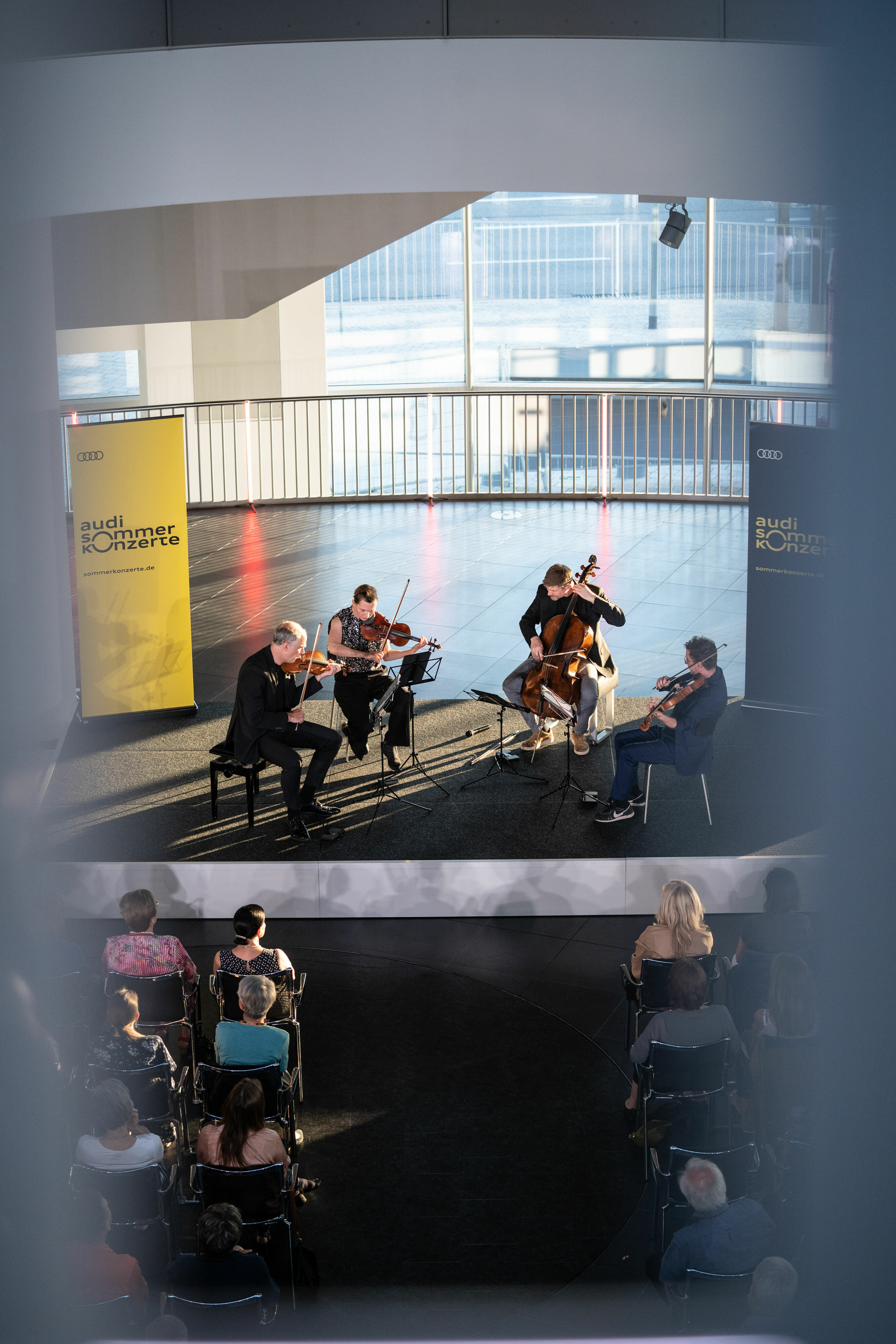 Audi Sommerkonzerte 2023 - Signum Quartet at museum mobile