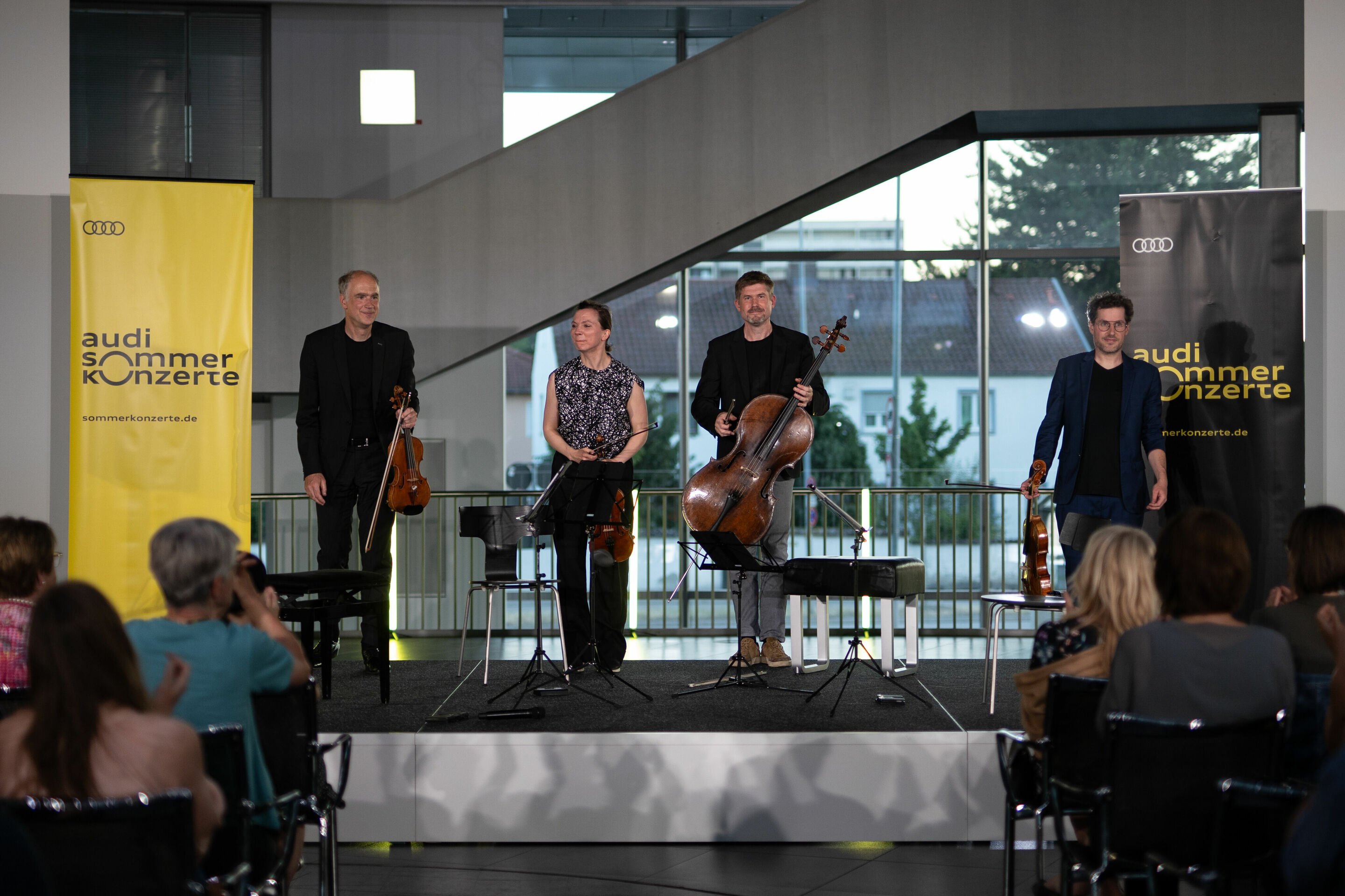 Audi Sommerkonzerte 2023 - Signum Quartett im museum mobile
