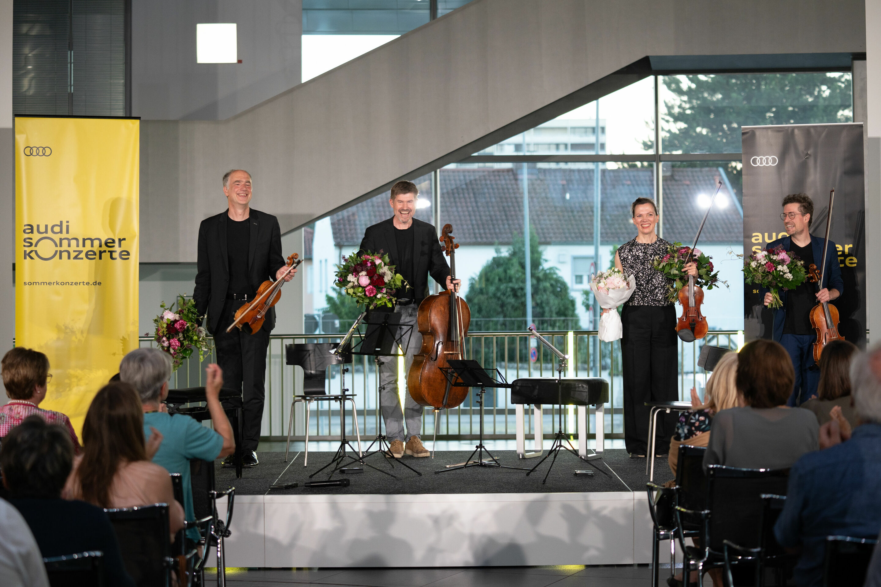 Audi Sommerkonzerte 2023 - Signum Quartet at museum mobile