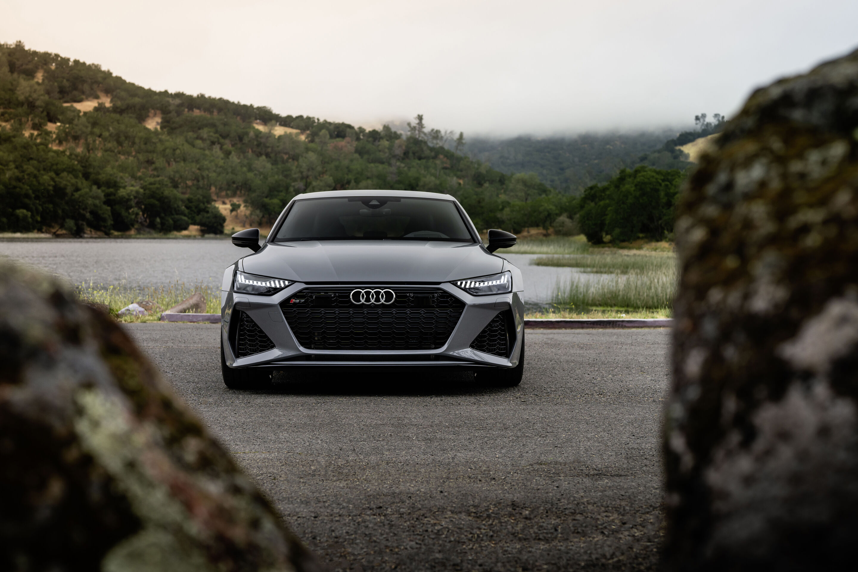 Audi RS 7 Sportback performance (bis 2025) - Standaufnahme,
Farbe: Nardograu