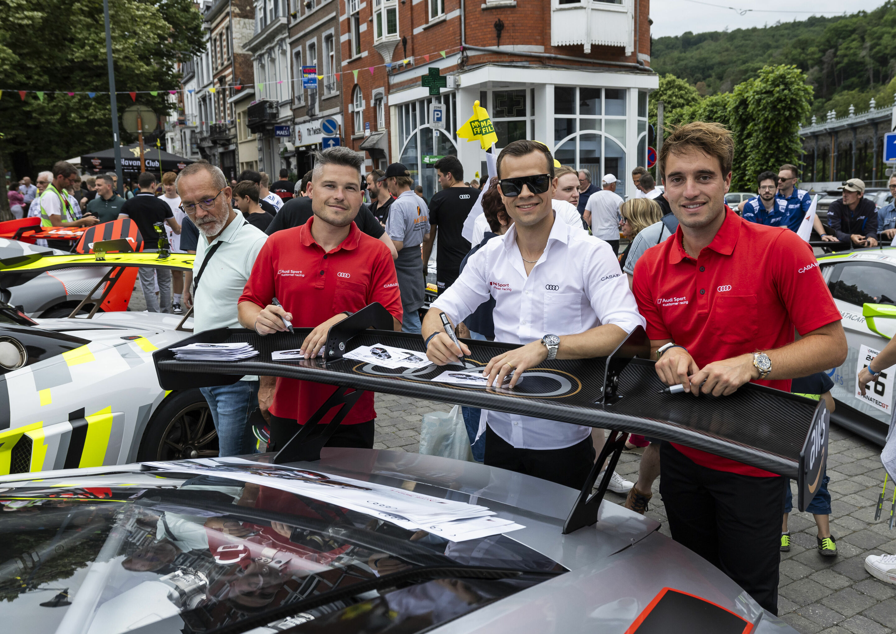 24h Spa 2023 - Audi R8 LMS #25 (Audi Sport Team Saintéloc), Christopher Mies, Patric Niederhauser, Simon Gachet