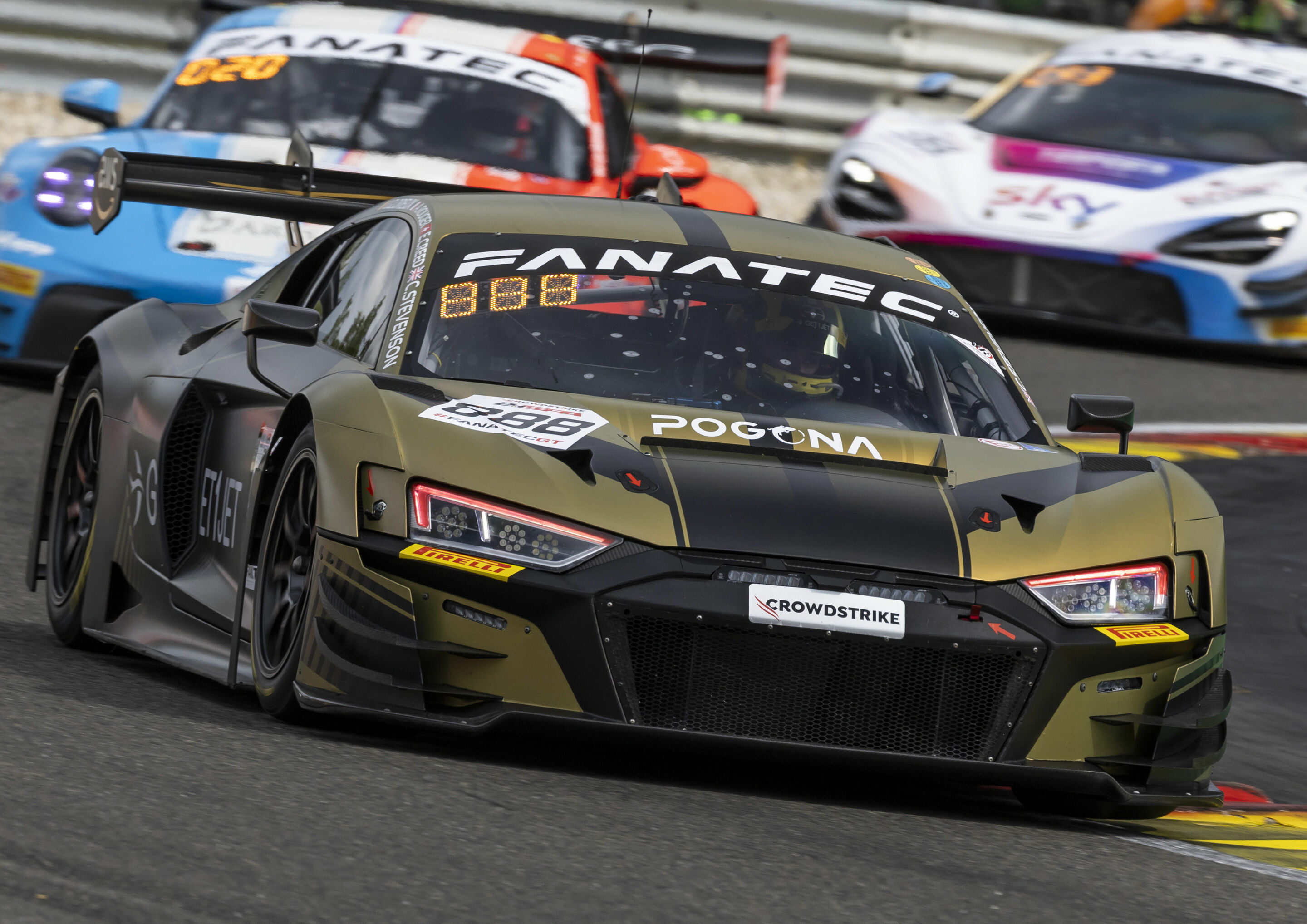 24h Spa 2023 - Audi R8 LMS (CSA Racing), Erwin Creed/Jean Glorieux/Arthur Rougier/Caspar Stevenson