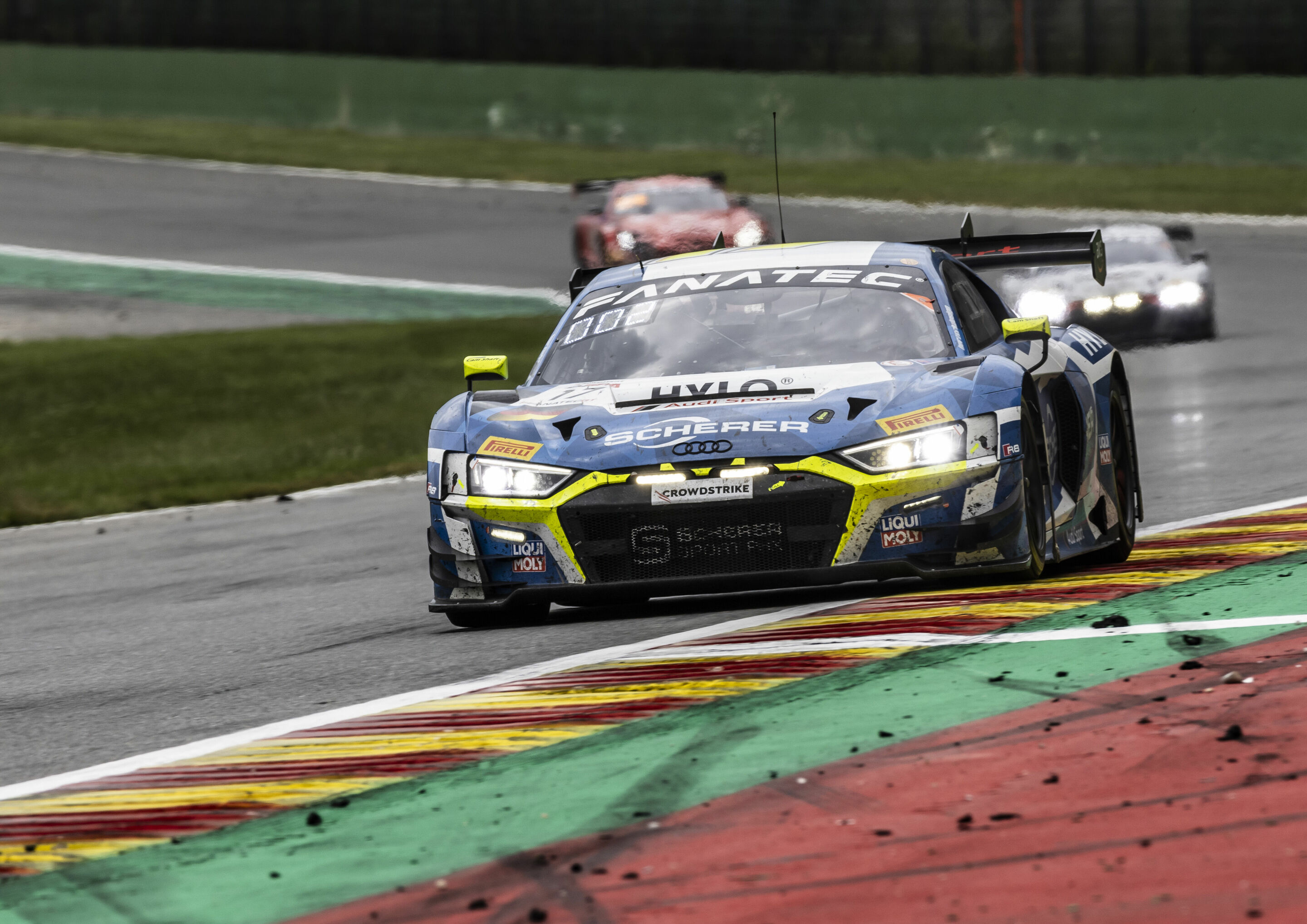 24h Spa 2023 - Audi R8 LMS #17 (Scherer Sport PHX), Luca Engstler/Kelvin van der Linde/Nicki Thiim