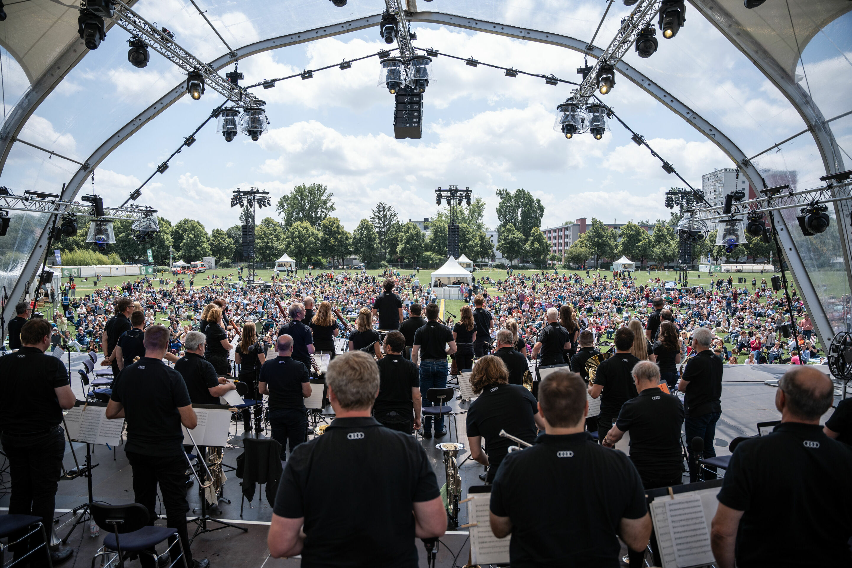 Audi Sommerkonzerte 2023 - Die Audi Bläserphilharmonie - Von Nord nach Süd