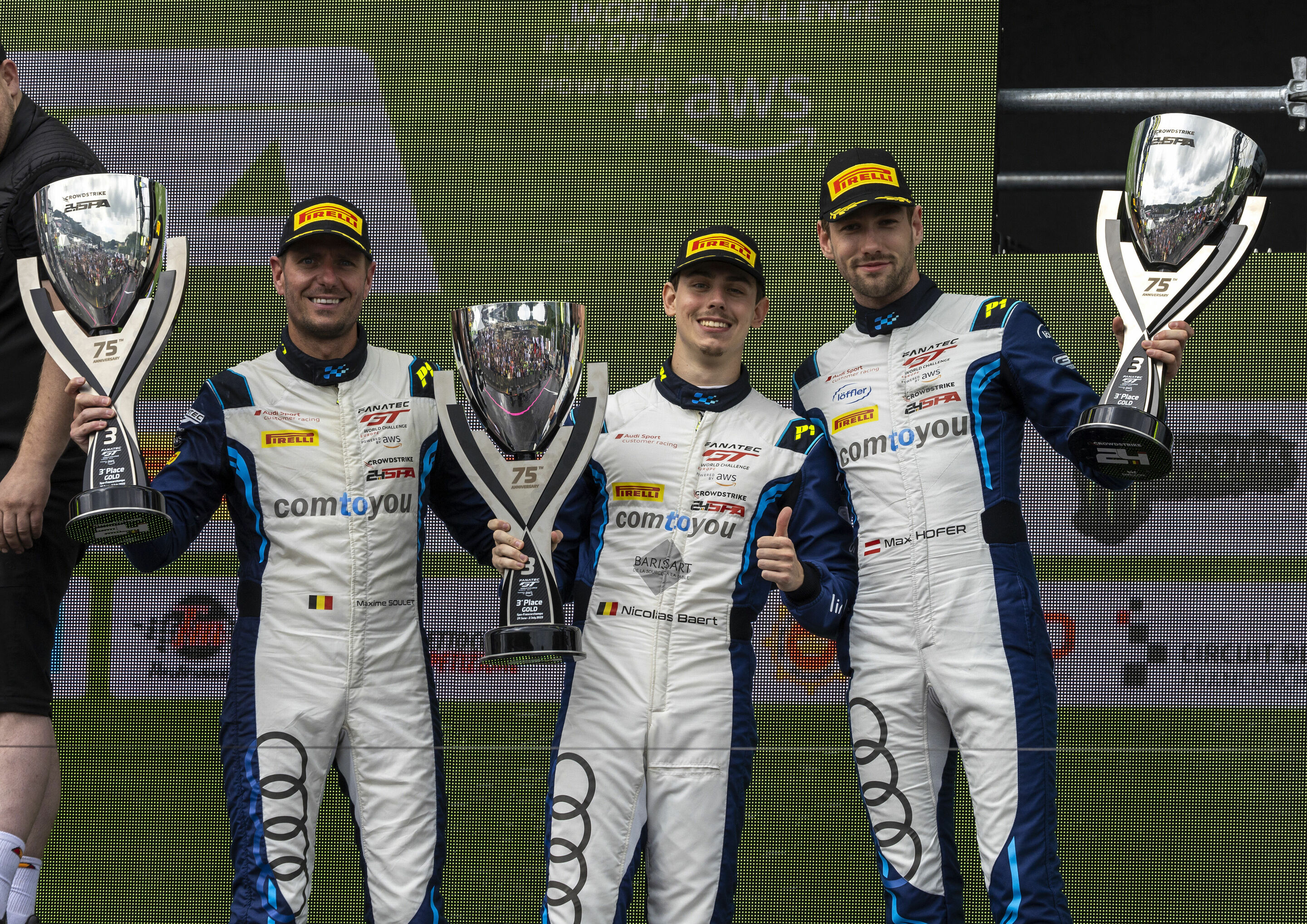 24h Spa 2023 - Maxime Soulet, Nicolas Baert, Max Hofer