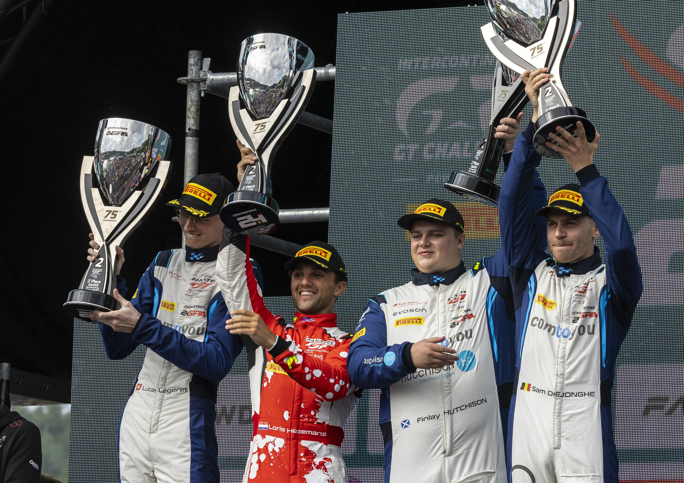 24h Spa 2023 - Lucas Légeret, Loris Hezemans, Finlay Hutchison, Sam Dejonghe
