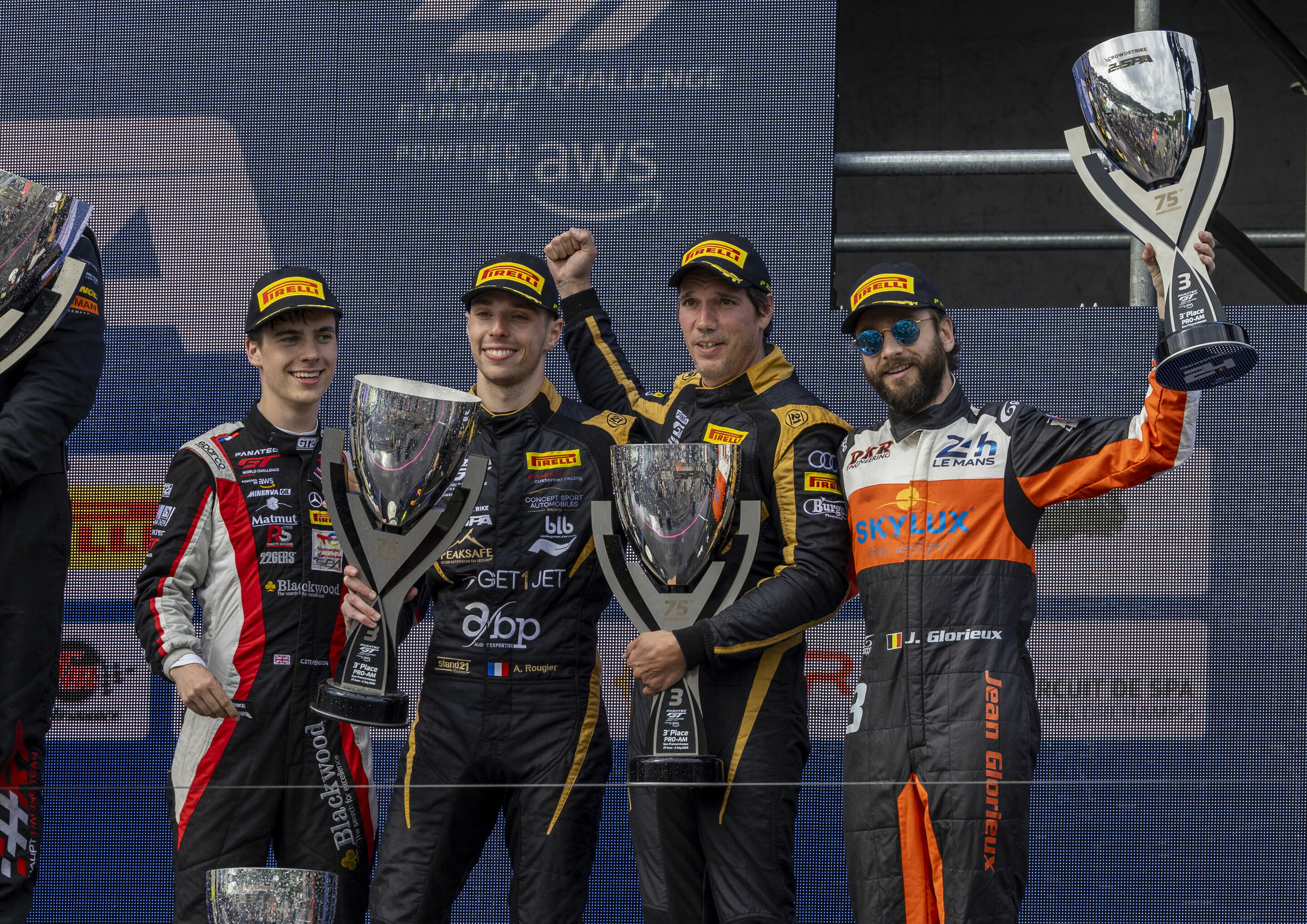 24h Spa 2023 - Caspar Stevenson, Arthur Rougier, Erwin Creed, Jean Glorieux