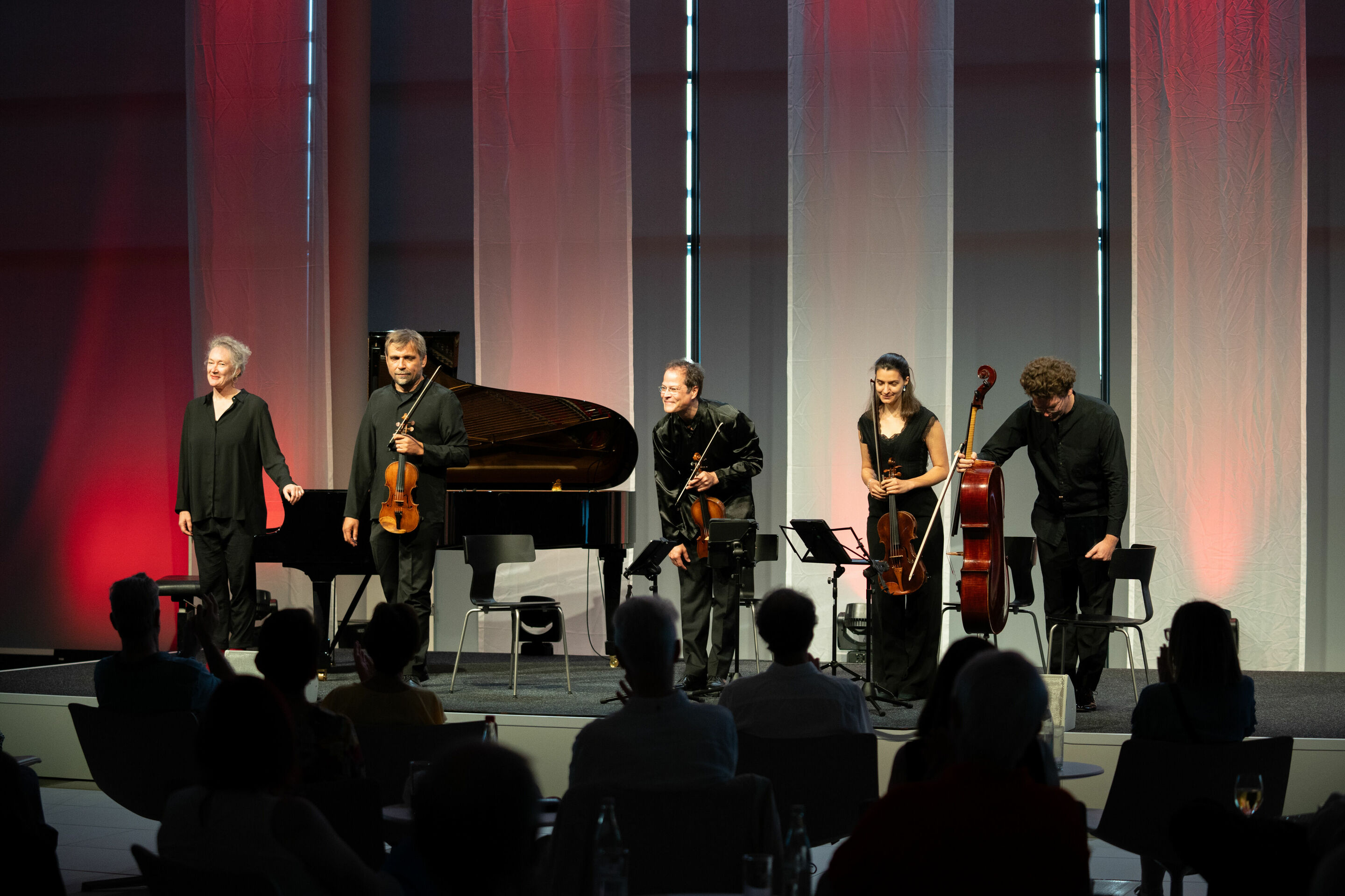 Audi Sommerkonzerte 2023 - Classic meets jazz - Delian Quartett - Julia Hülsmann