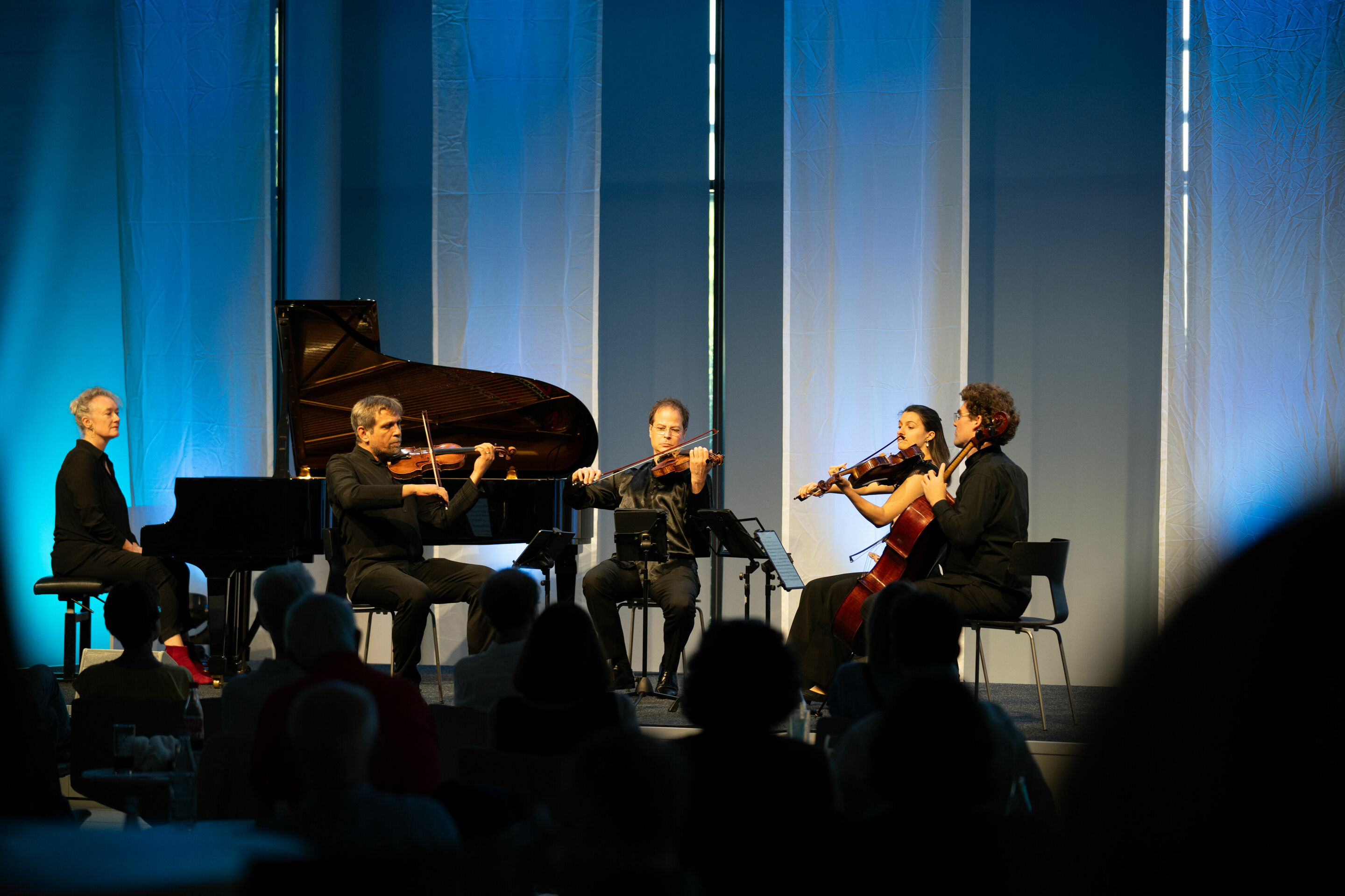 Audi Sommerkonzerte 2023 - Über Genregrenzen - Klassik trifft Jazz  - Delian Quartett - Julia Hülsmann