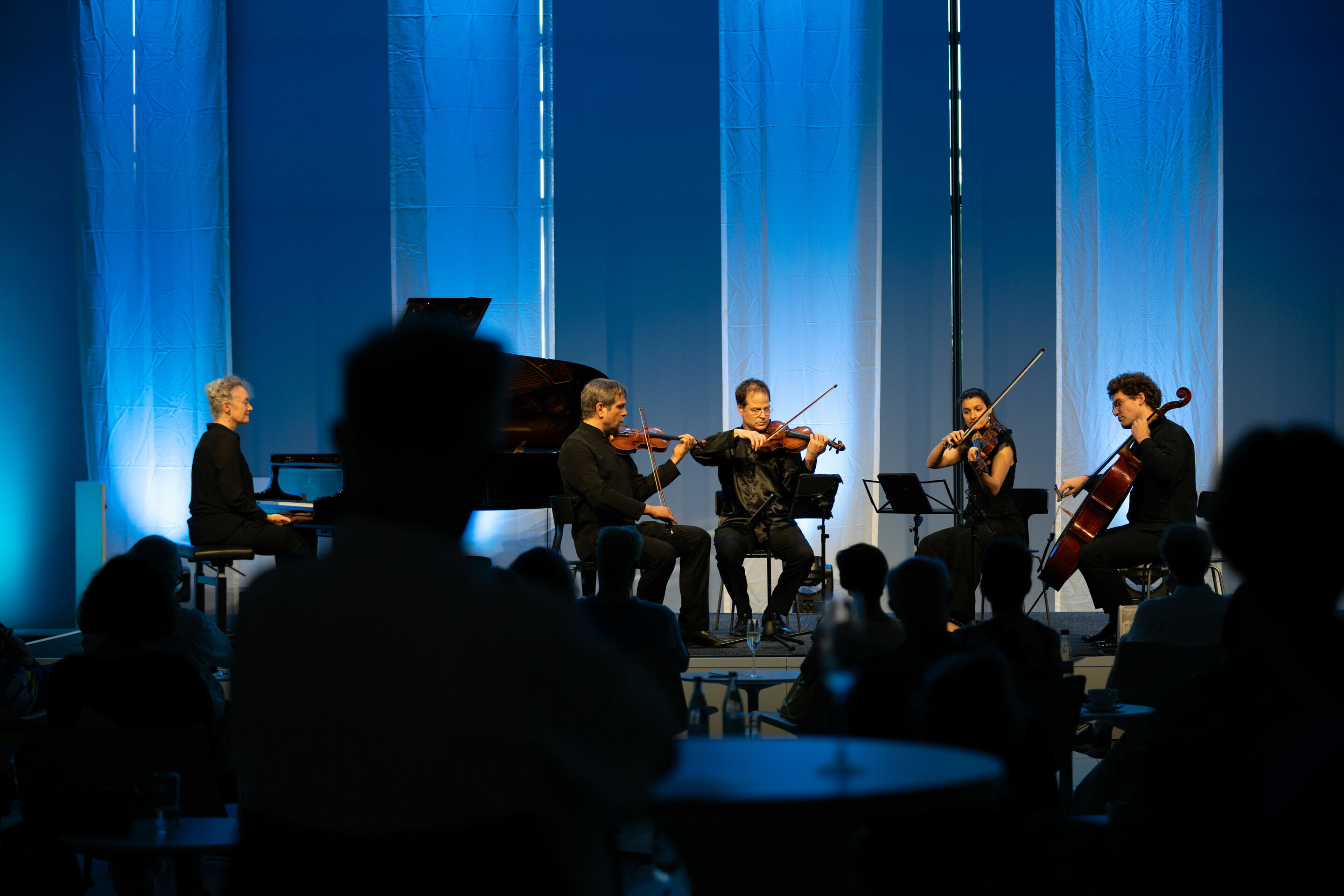Audi Sommerkonzerte 2023 - Classic meets jazz - Delian Quartett - Julia Hülsmann