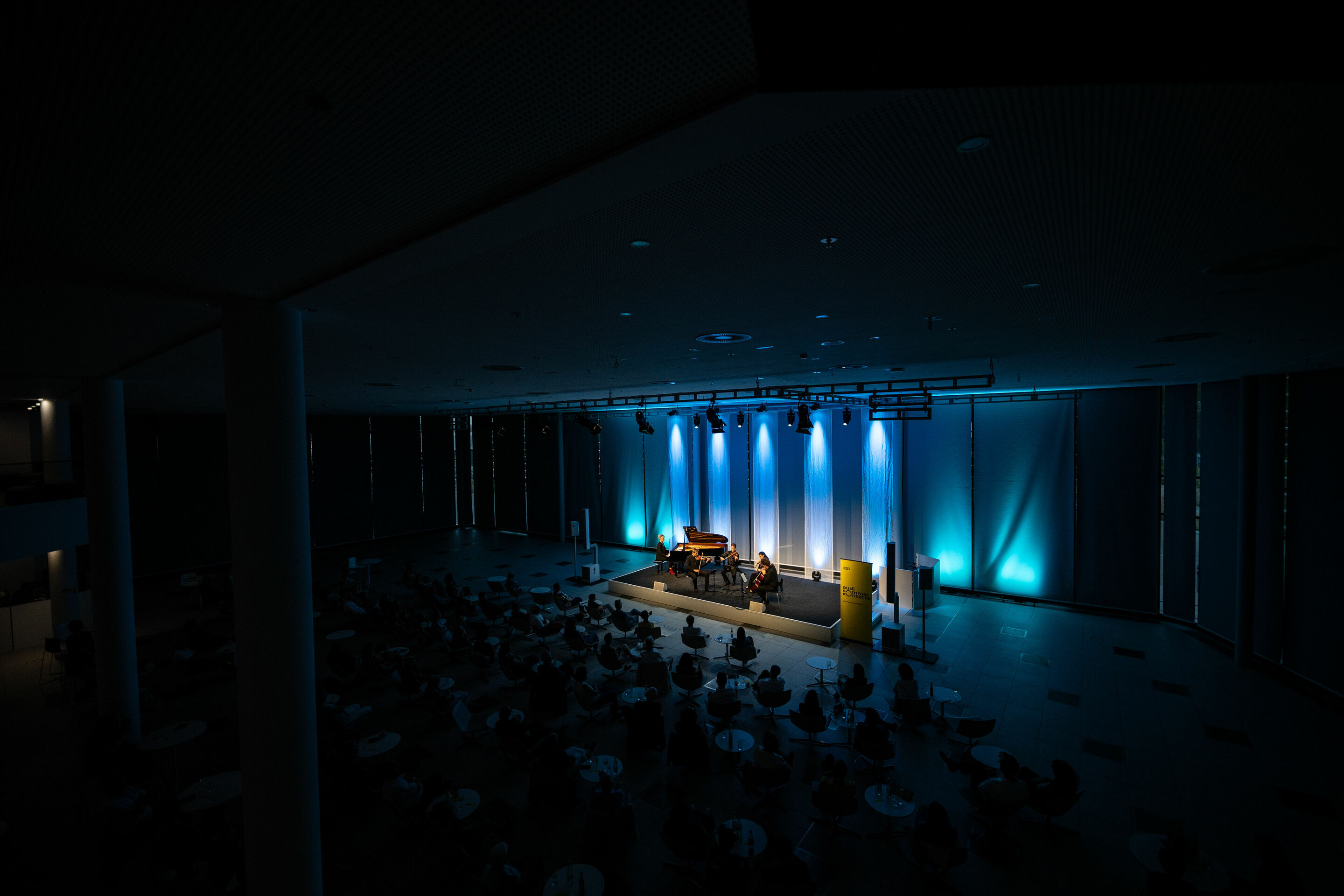 Audi Sommerkonzerte 2023 - Classic meets jazz - Delian Quartett - Julia Hülsmann