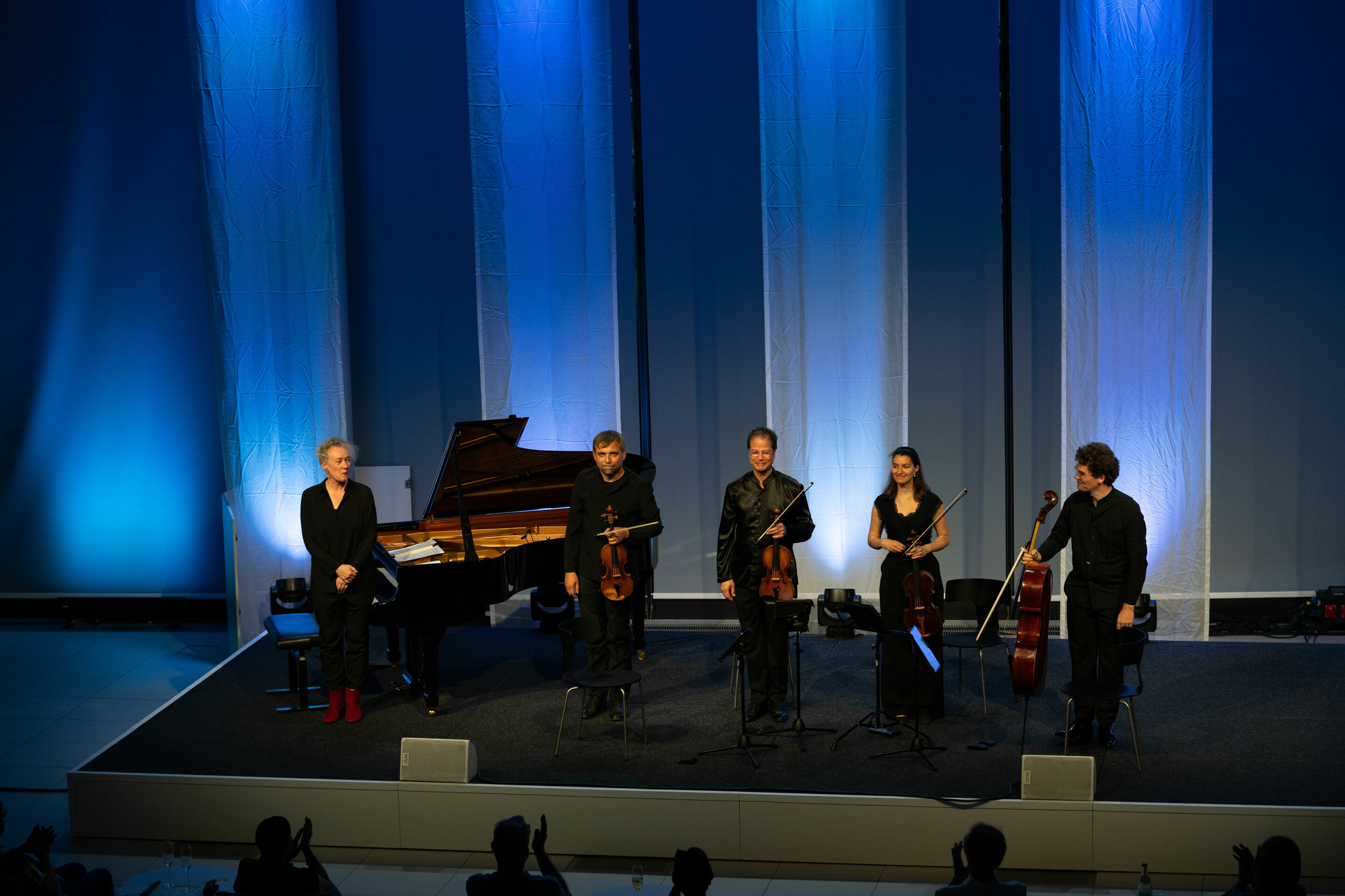 Audi Sommerkonzerte 2023 - Classic meets jazz - Delian Quartett - Julia Hülsmann