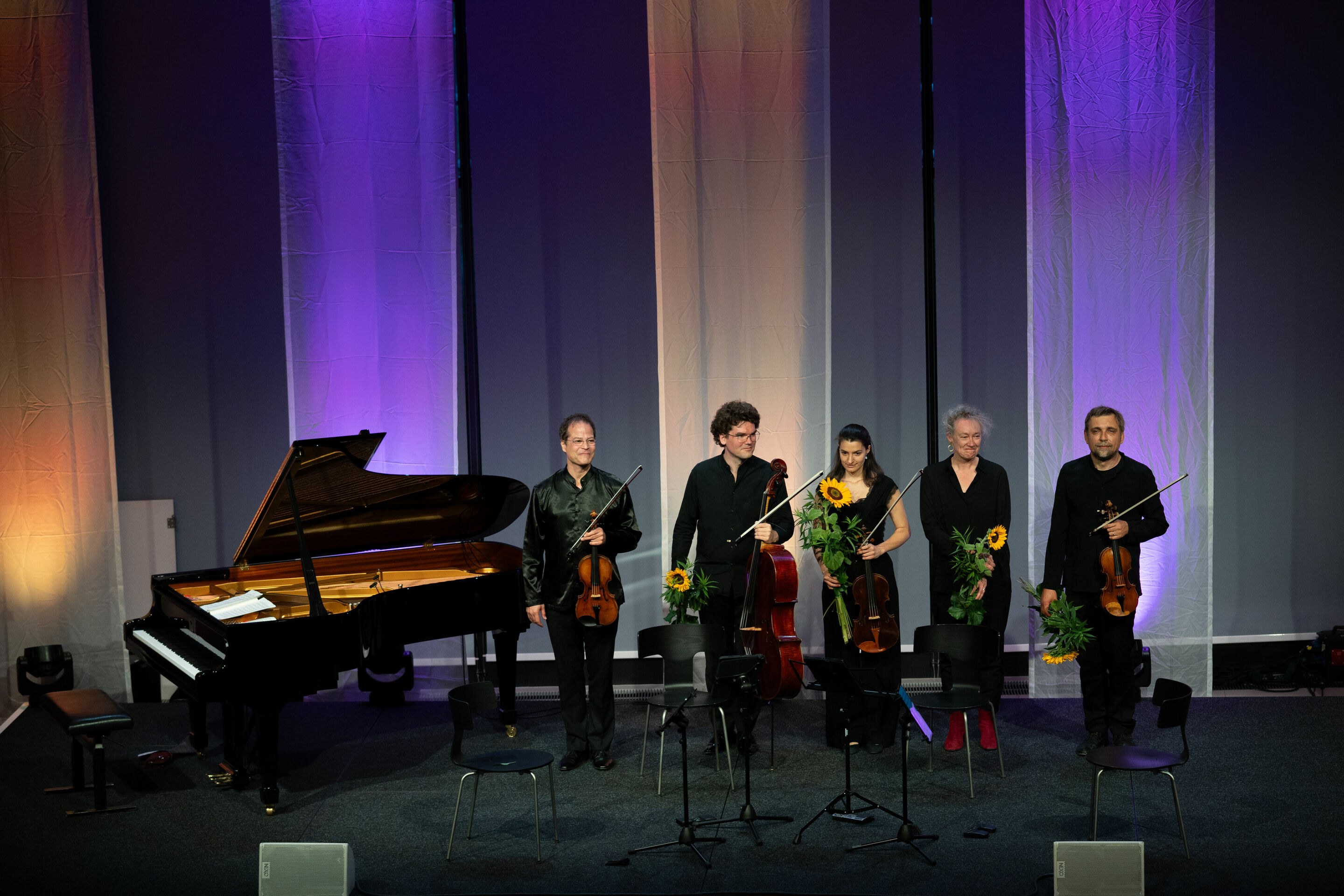 Audi Sommerkonzerte 2023 - Classic meets jazz - Delian Quartett - Julia Hülsmann