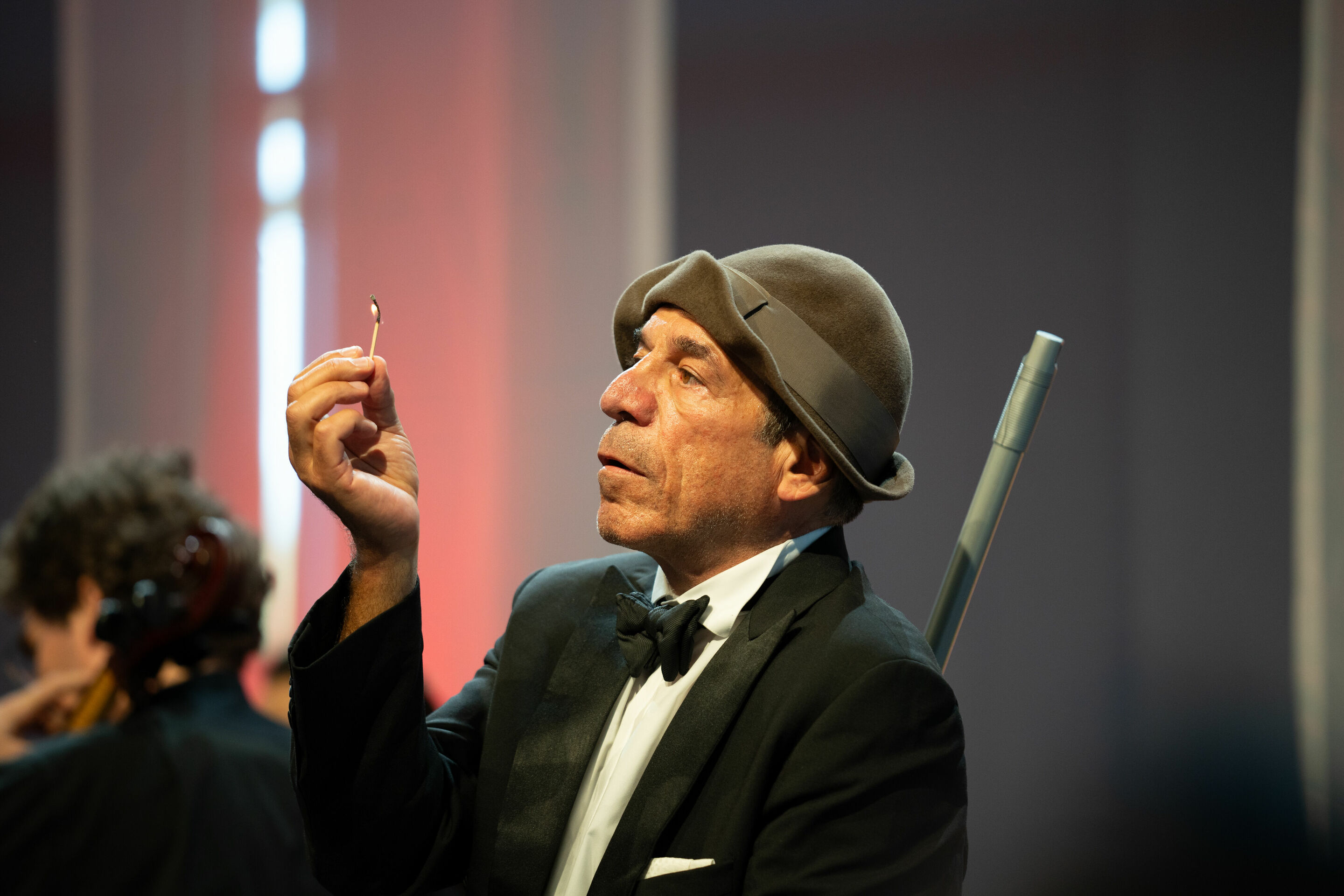 Four weeks of high culture - Sold out: In the children's concert, clown Peter Shub presents classical music in an entertaining way