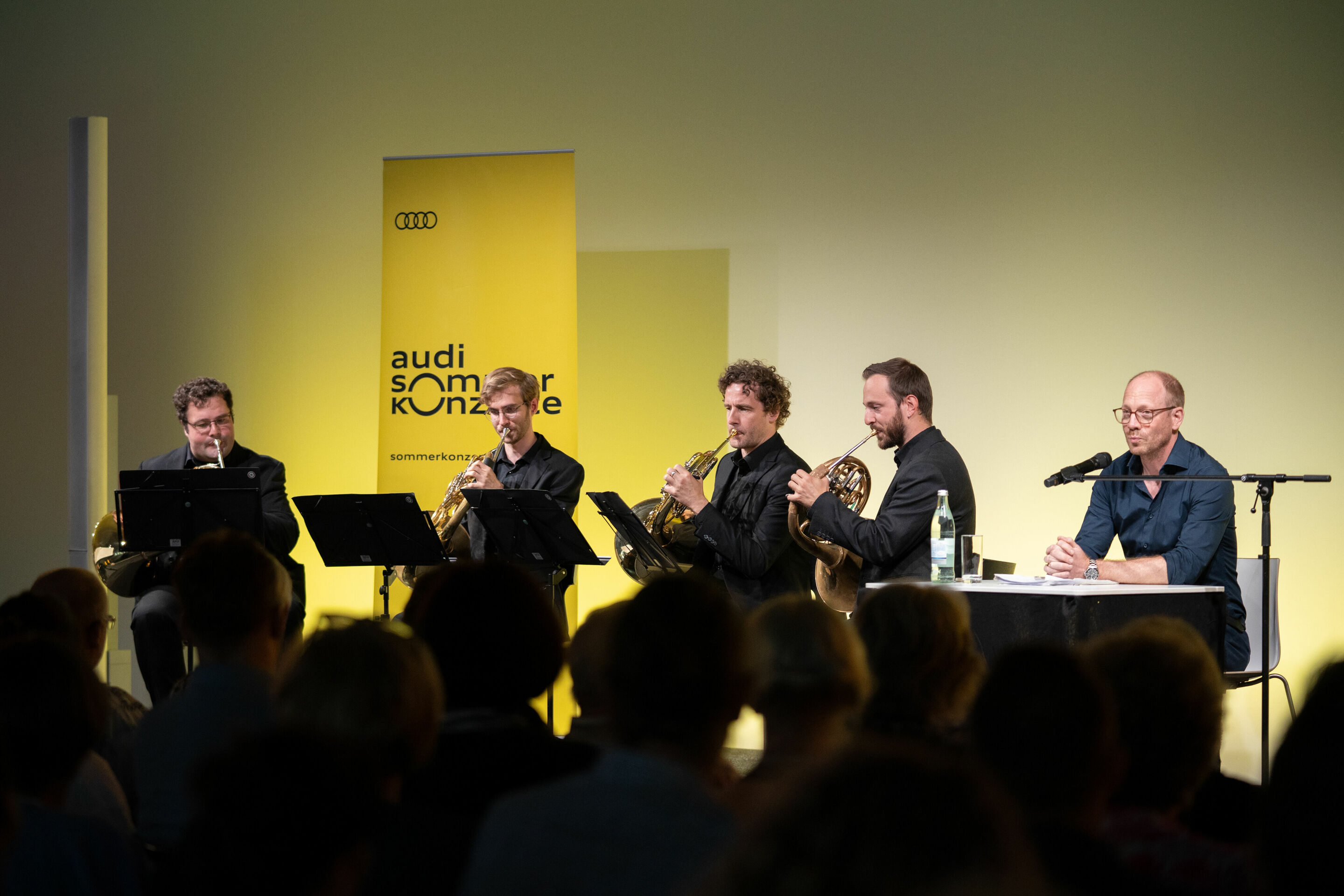 Audi Sommerkonzerte 2023 - Loriot-Texte mit den Munich Opera Horns & Johann von Bülow