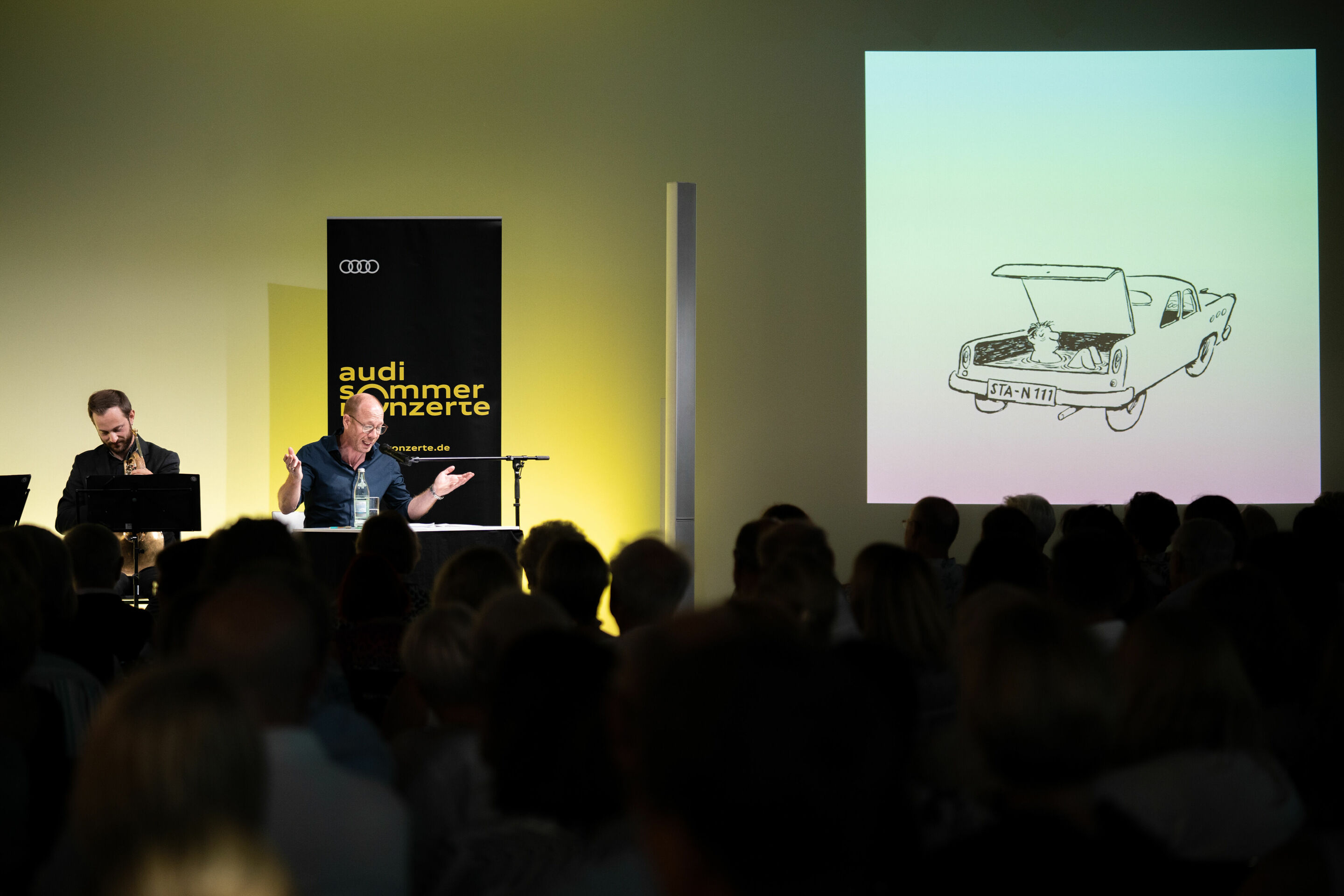 Audi Sommerkonzerte 2023 - Loriot-Texte mit den Munich Opera Horns & Johann von Bülow