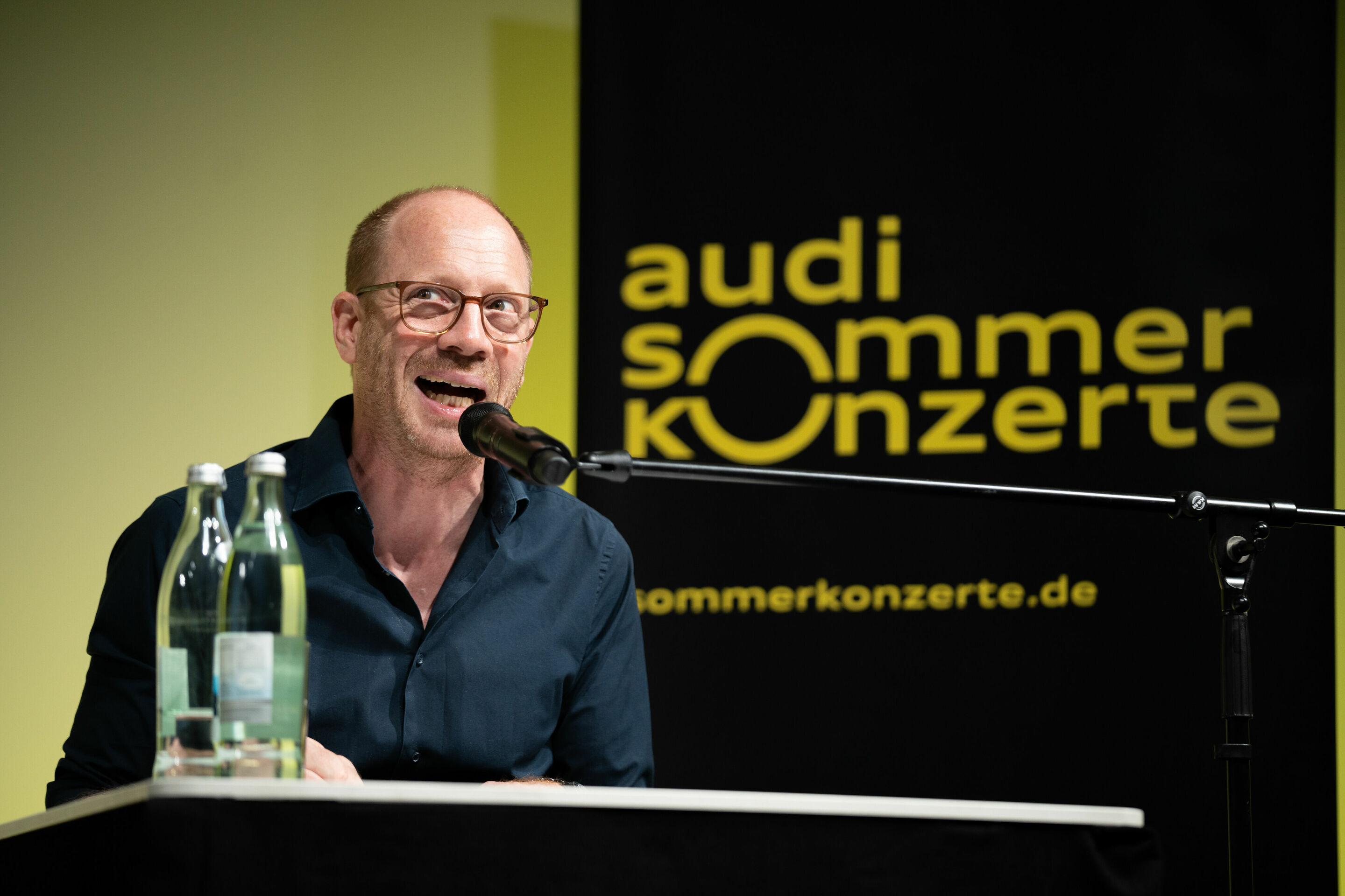Audi Sommerkonzerte 2023 - Loriot lyrics with the Munich Opera Horns & Johann von Bülow