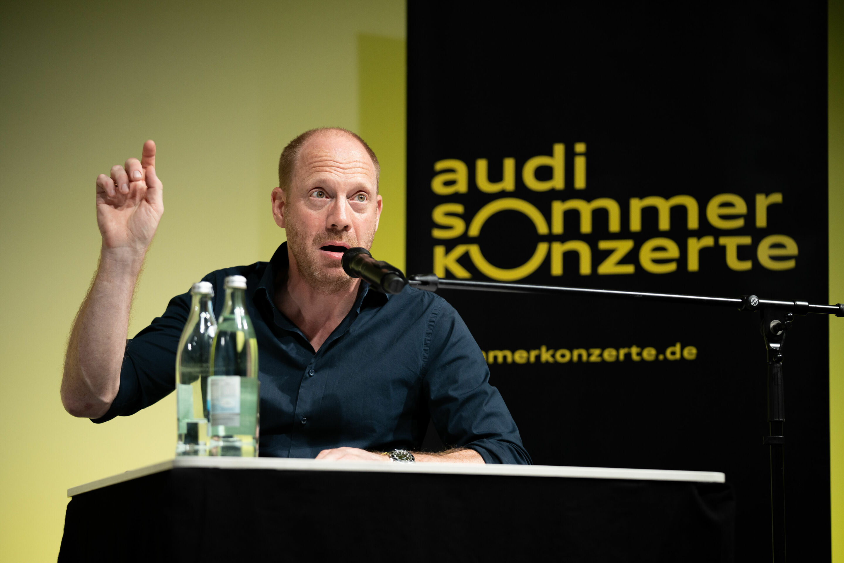 Audi Sommerkonzerte 2023 - Loriot lyrics with the Munich Opera Horns & Johann von Bülow