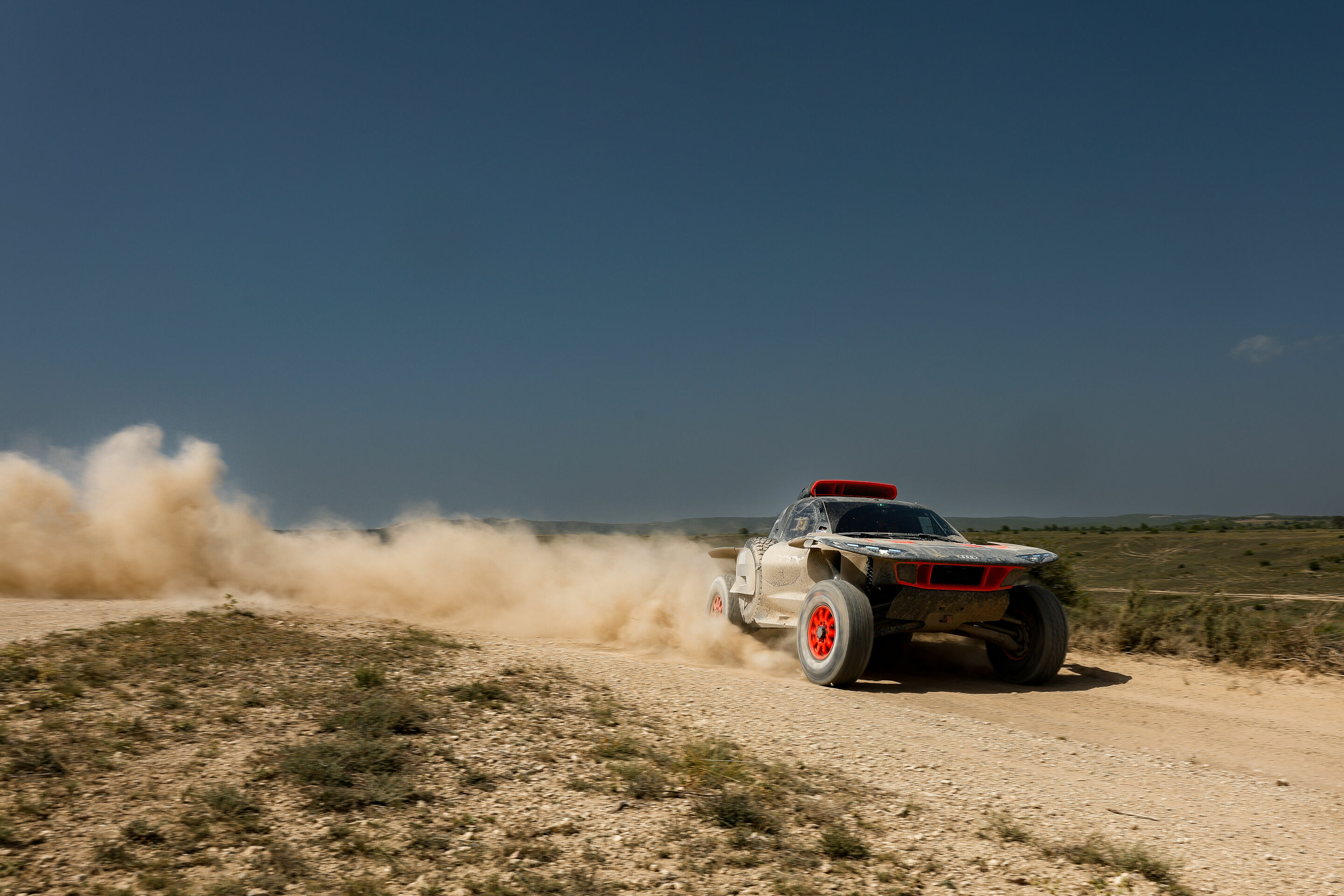 Dakar test Zaragoza, July 2023 - Audi RS Q e-tron