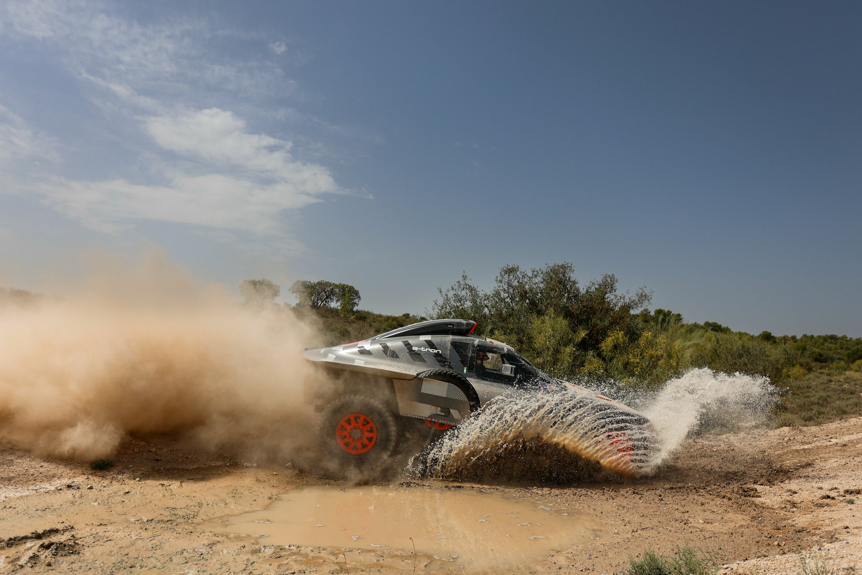 Dakar test Zaragoza, July 2023 - Audi RS Q e-tron