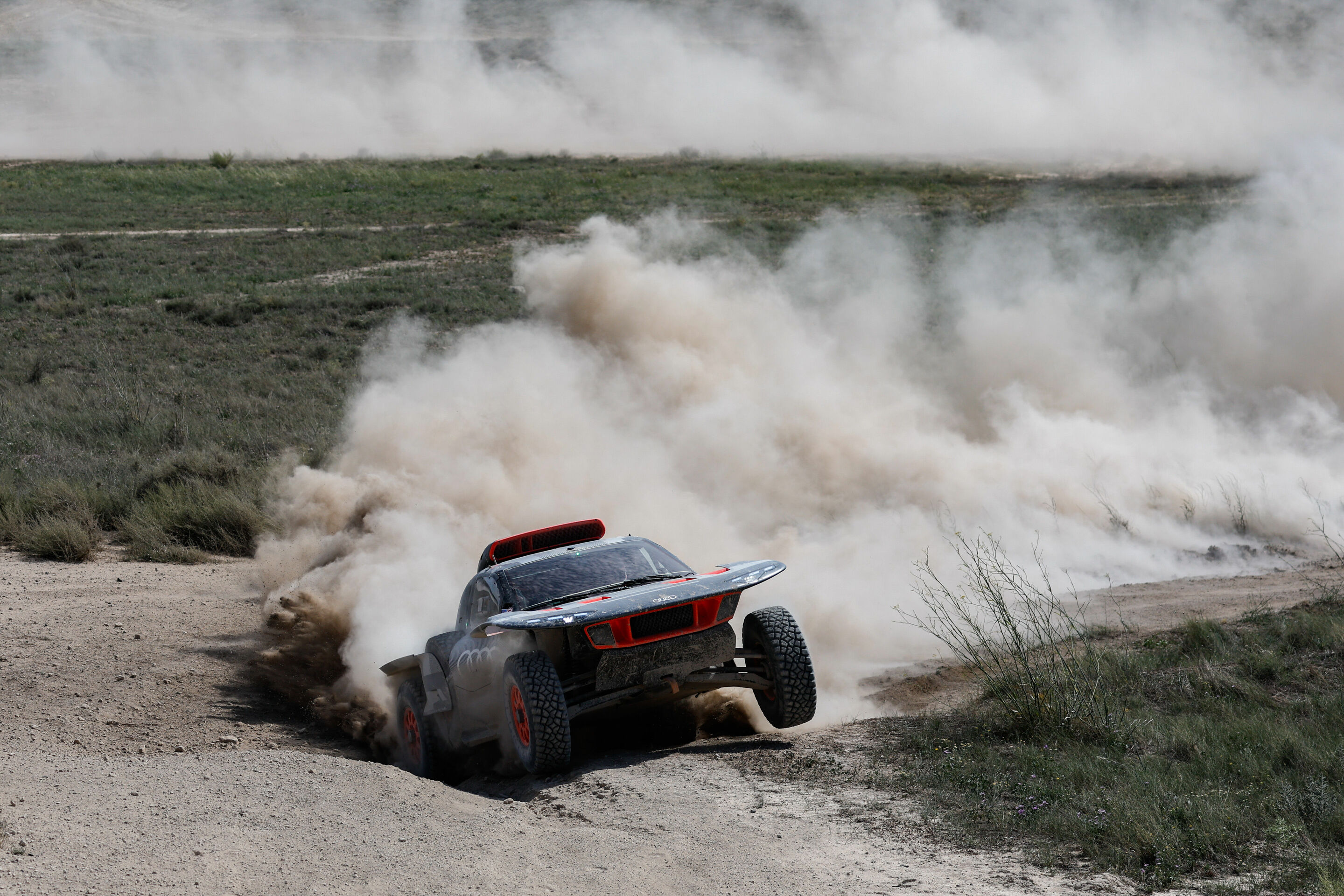 Dakar test Zaragoza, July 2023 - Audi RS Q e-tron