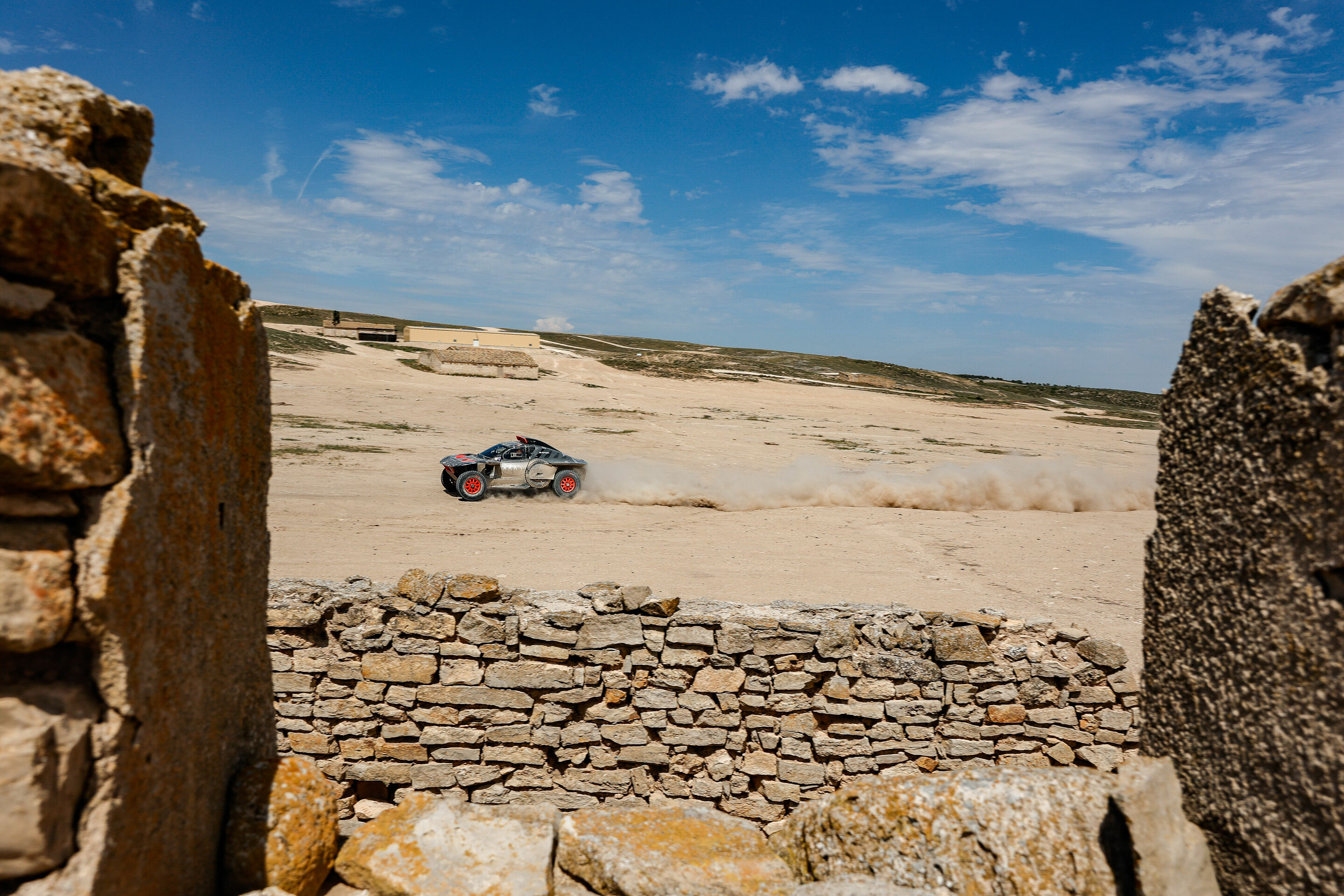 Dakar-Test Saragossa, Juli 2023 - Audi RS Q e-tron