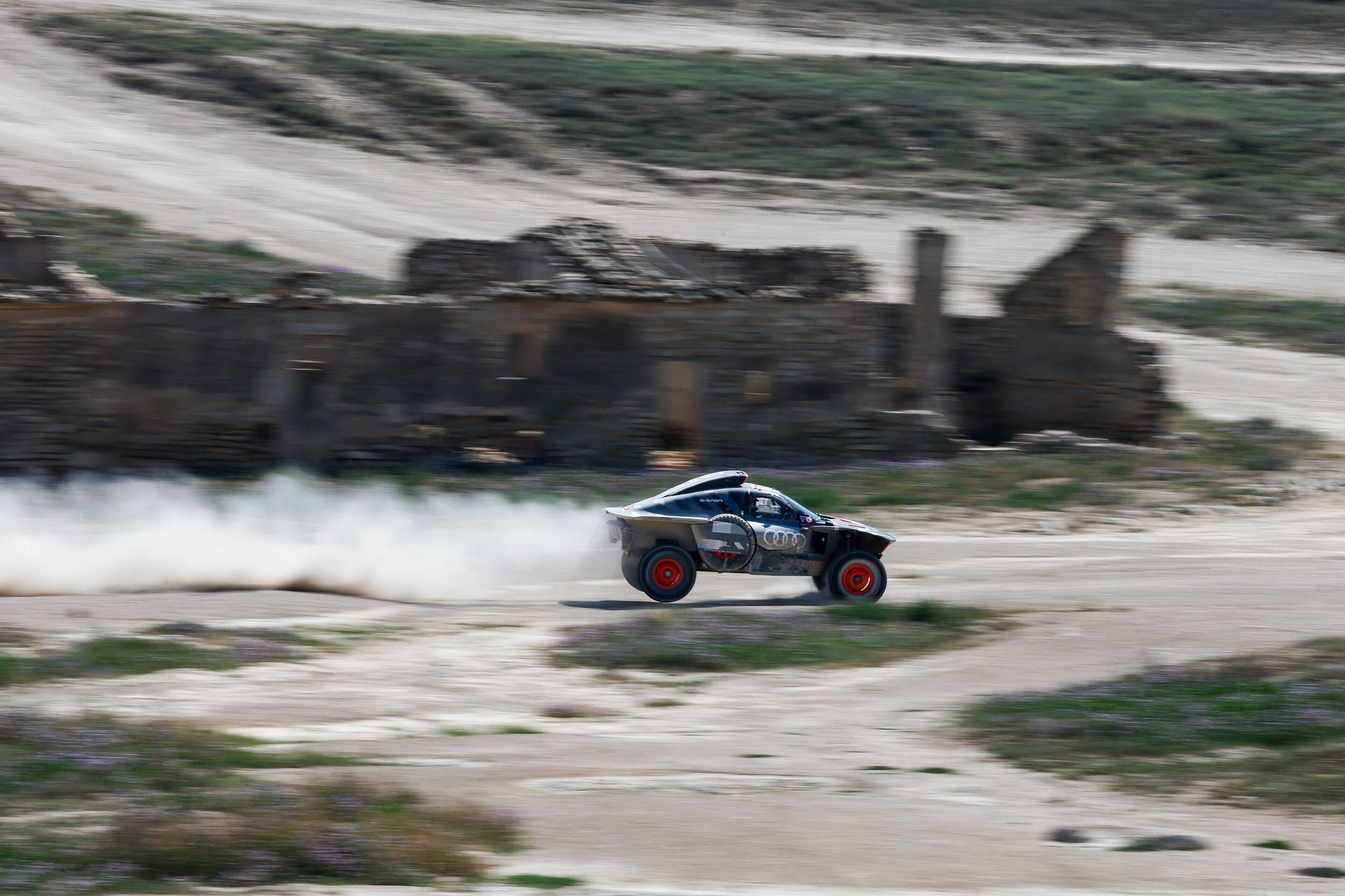 Dakar-Test Saragossa, Juli 2023 - Audi RS Q e-tron