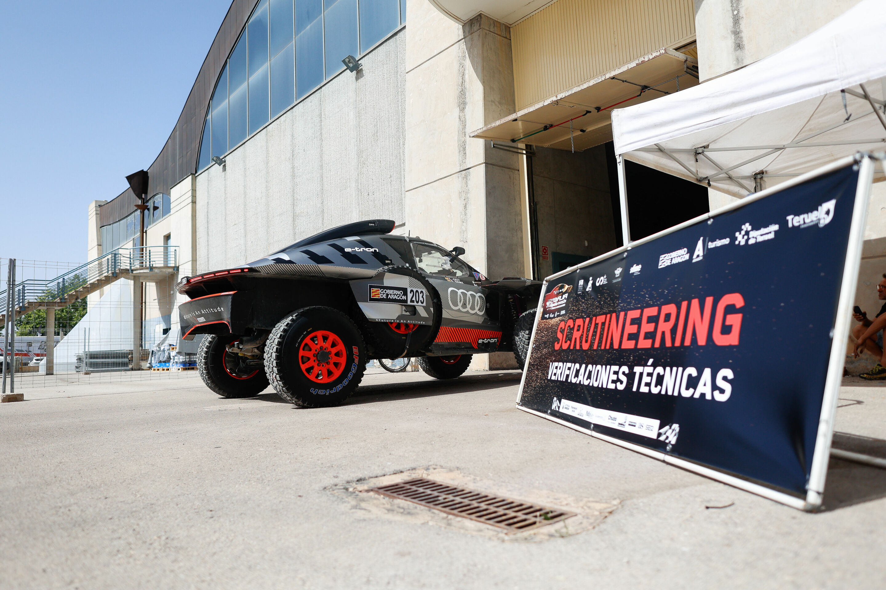 Baja España Aragón 2023 - Audi RS Q e-tron #203 (Team Audi Sport)