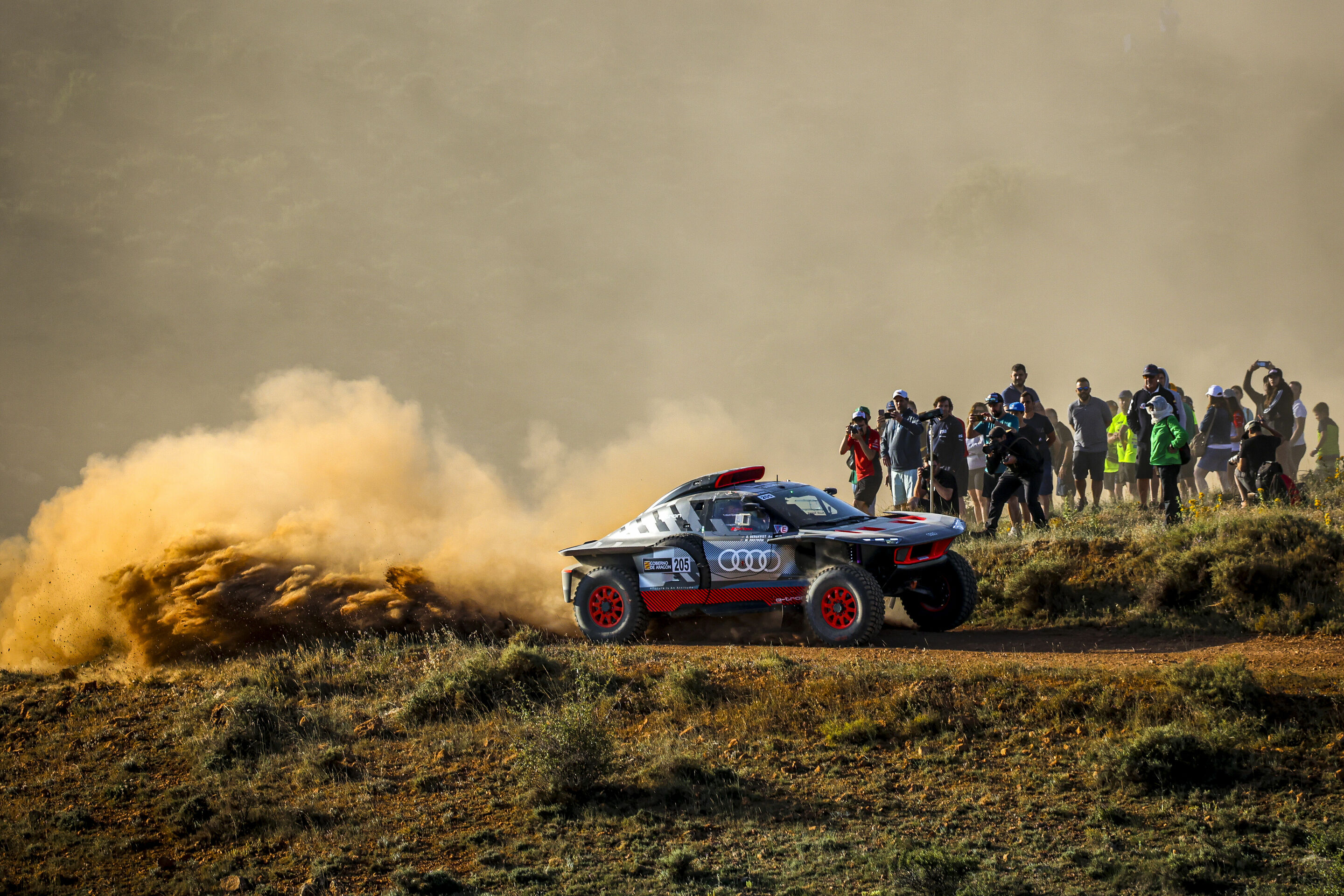 Baja España Aragón 2023 - Audi RS Q e-tron #205 (Team Audi Sport), Mattias Ekström/Emil Bergkvist