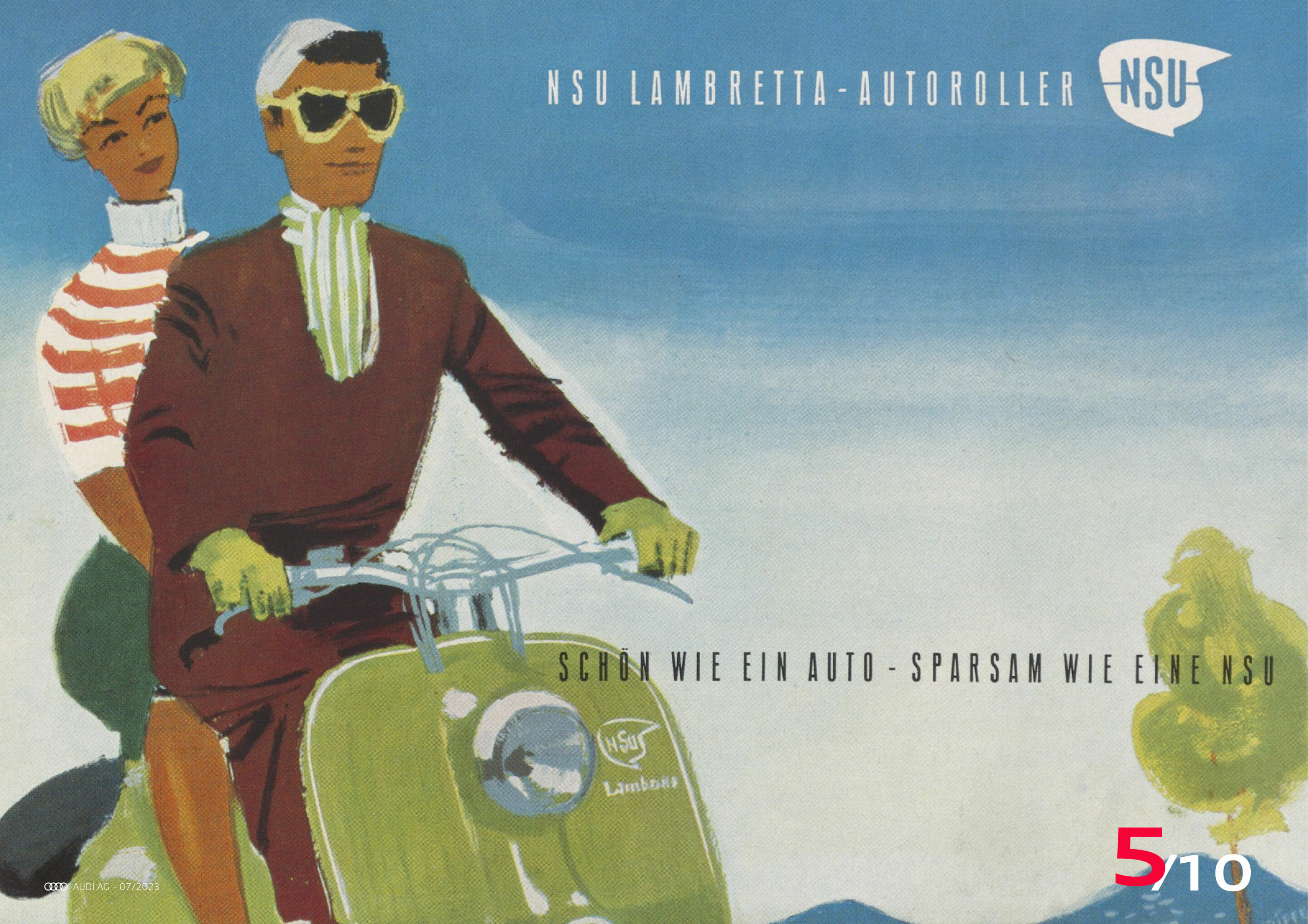 Italian flair made in Neckarsulm - The NSU Lambretta