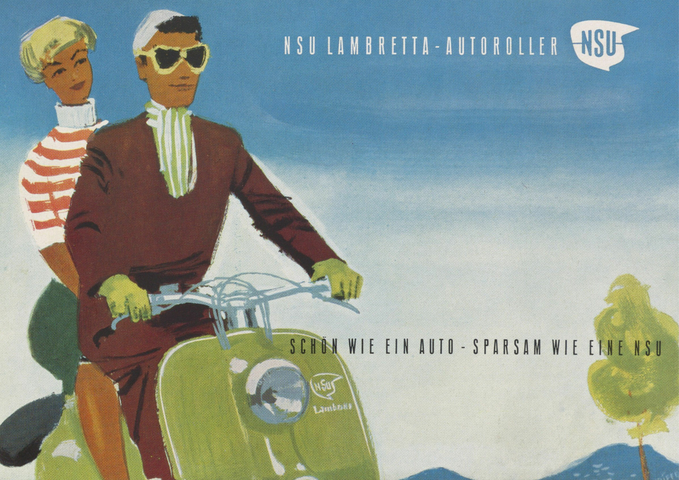 Italian flair made in Neckarsulm - The NSU Lambretta