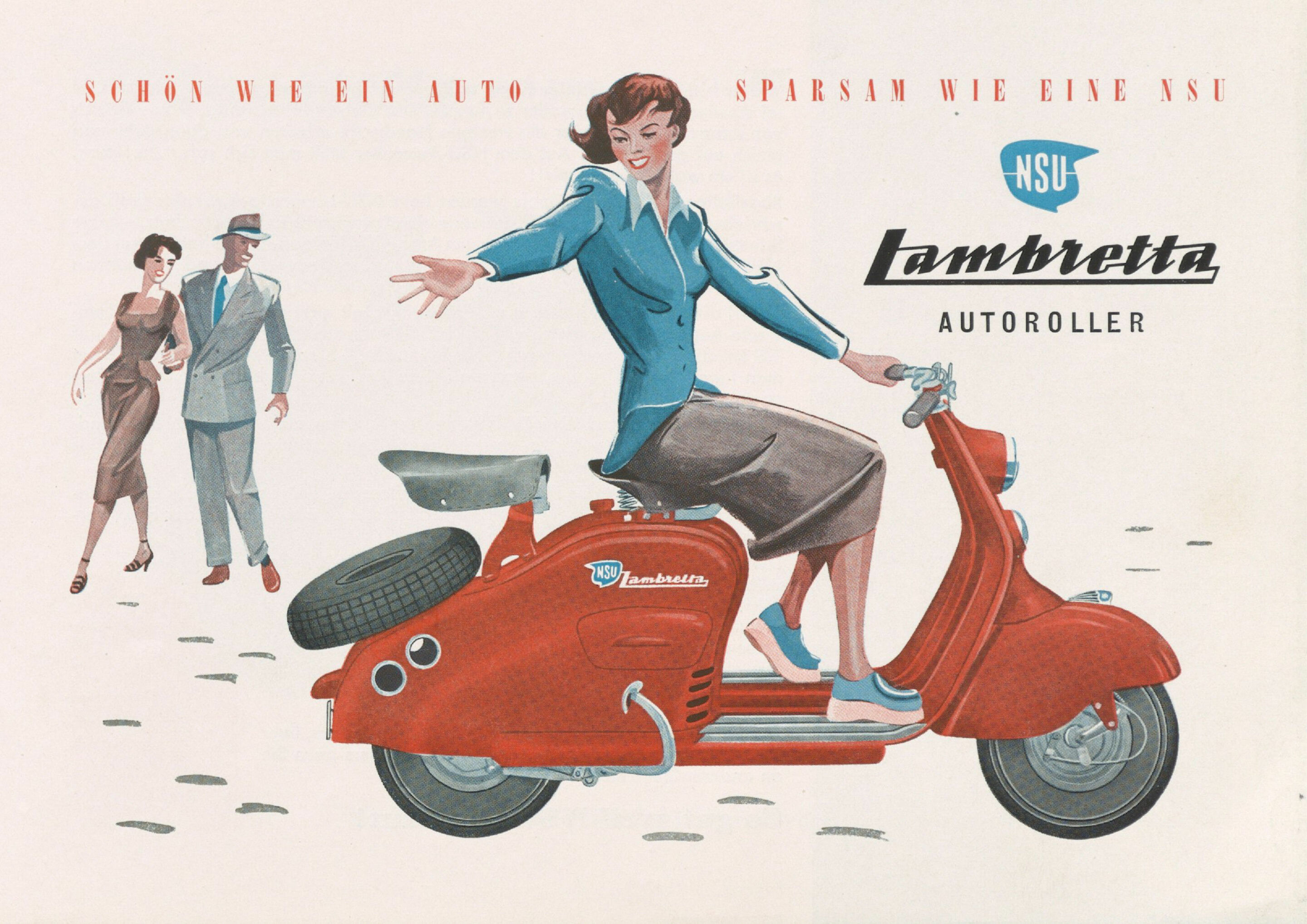 Italian flair made in Neckarsulm - The NSU Lambretta