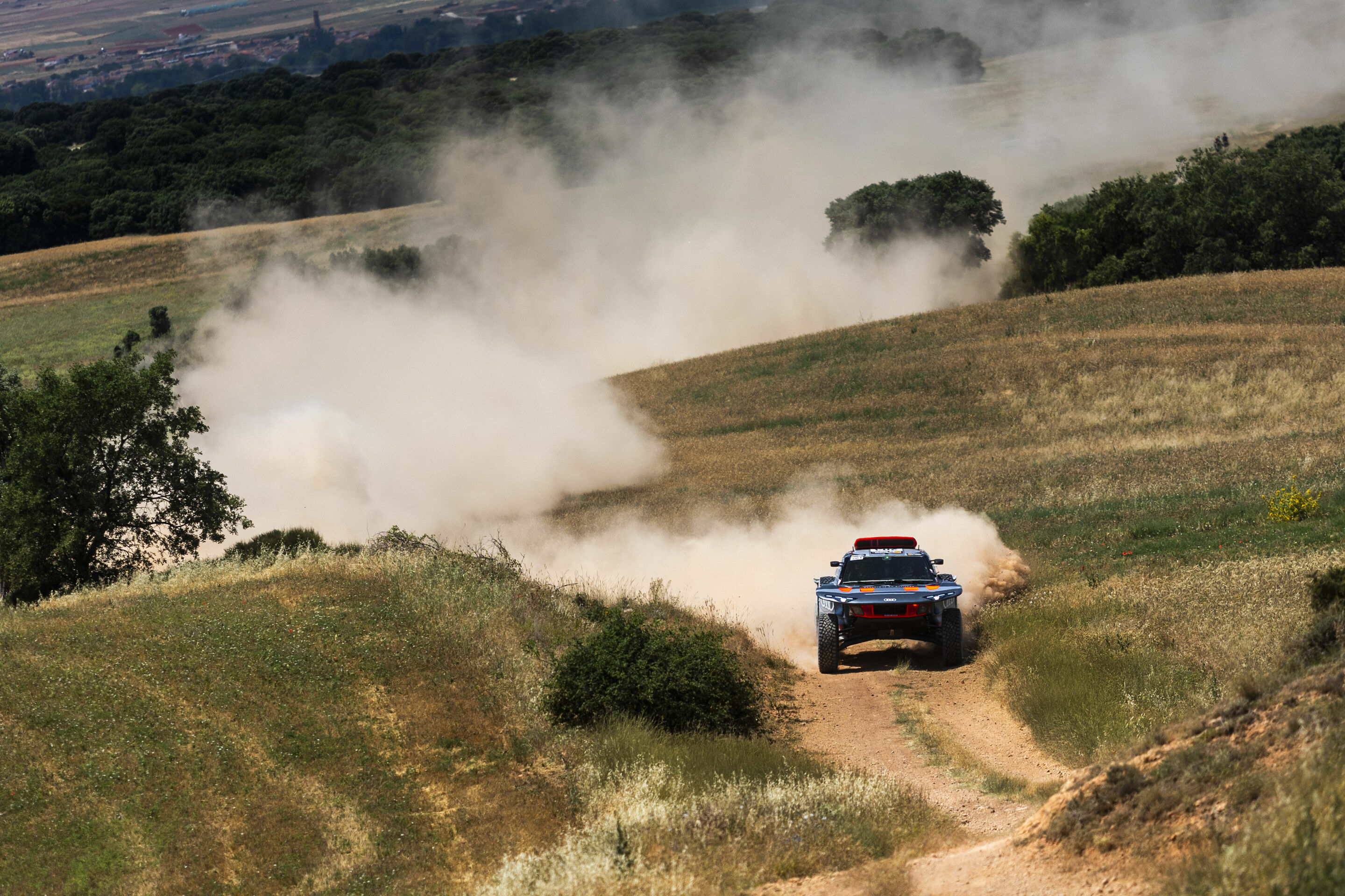 Baja España Aragón 2023 - Audi RS Q e-tron #203 (Team Audi Sport), Carlos Sainz/Lucas Cruz
